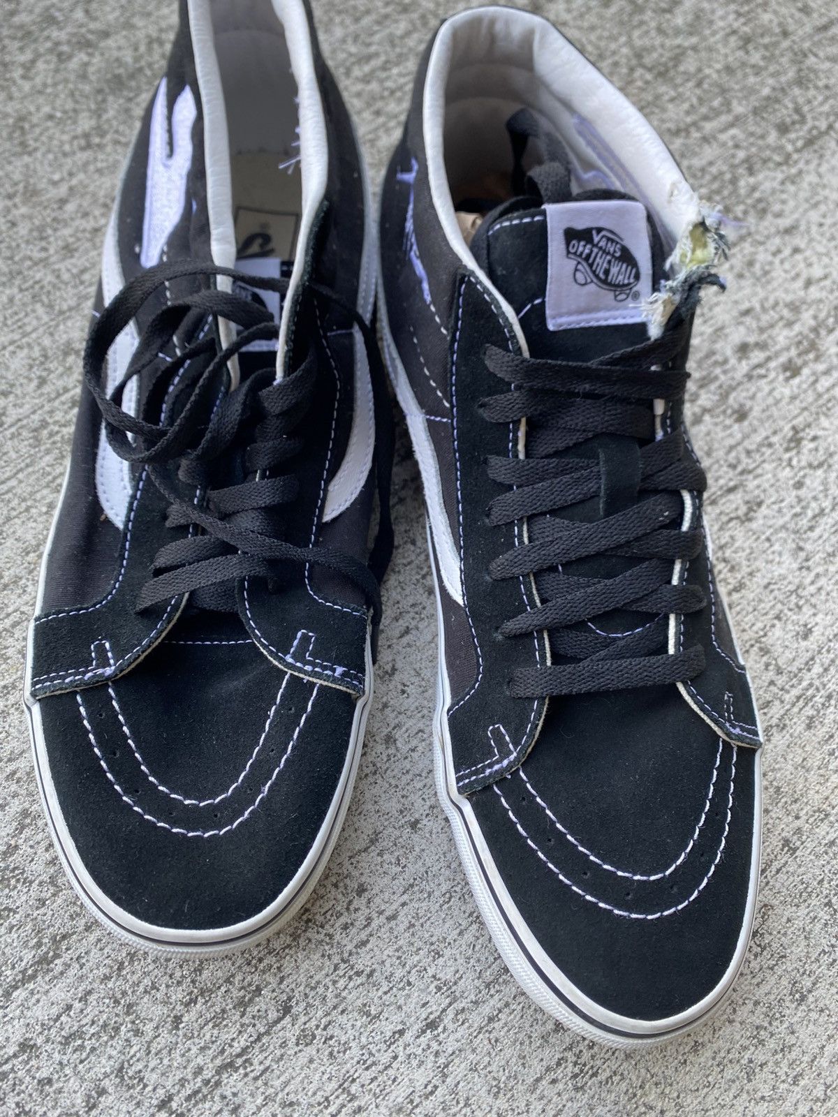 Syndicate × Vans RARE Syndicate Sk8 Hi Vans Size US 12 / EU 45 - 9 Thumbnail