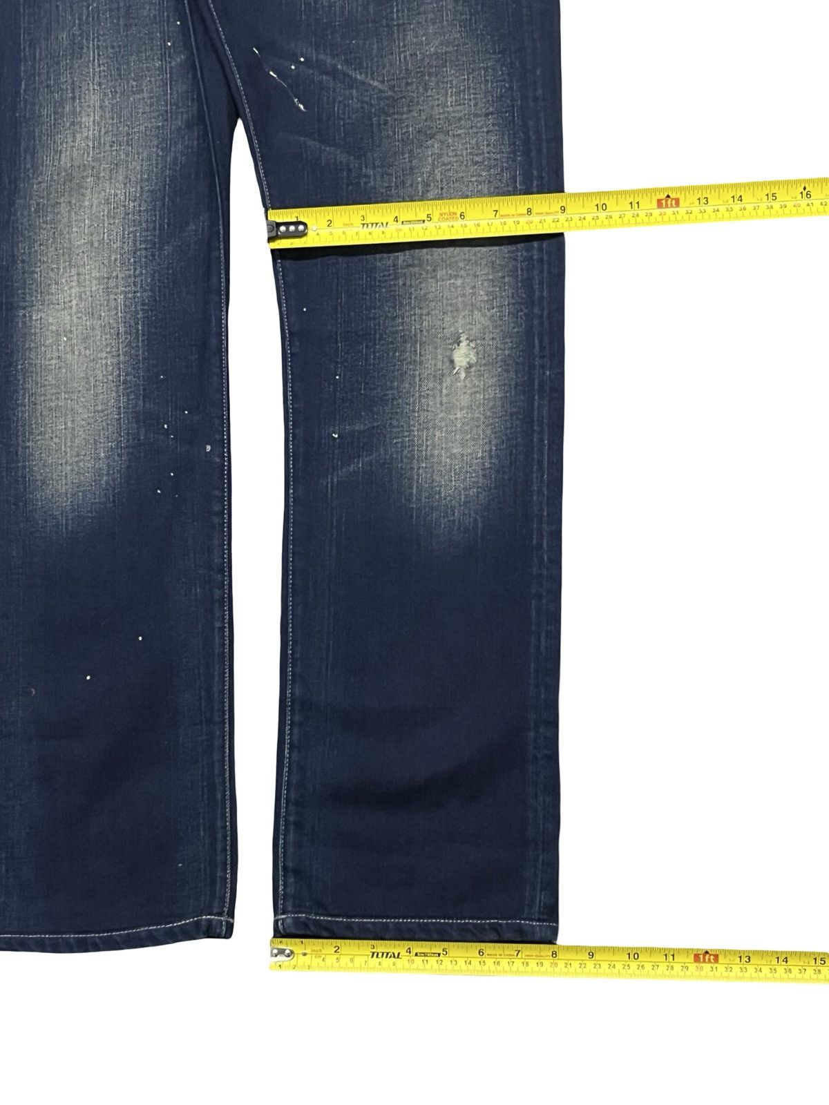 Replay Vintage Archive Replay AMEDEO “Studded”Y2K Italian Denim W35 Size US 35 - 15 Thumbnail