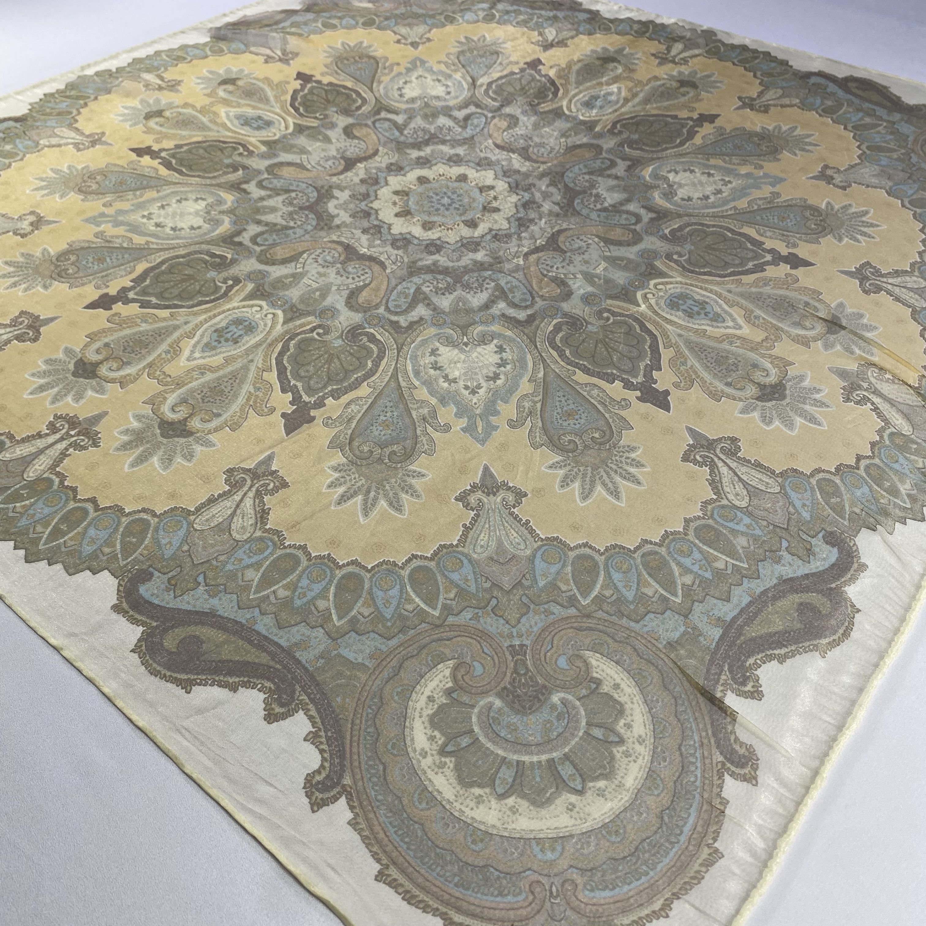 Japanese Brand × Vintage Vintage Paisley Silk Scarf SS026 Size ONE SIZE - 3 Thumbnail