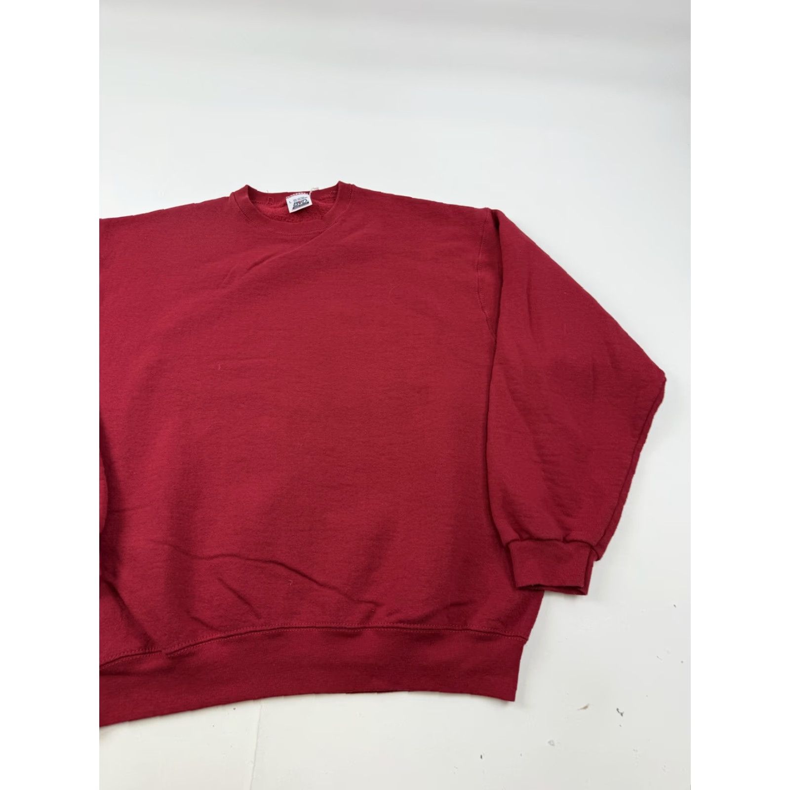 Vintage VINTAGE BVD Sweatshirt Mens Large Red Fleece Crewneck Pullover Blank Made USA Size US L / EU 52-54 / 3 - 2 Thumbnail