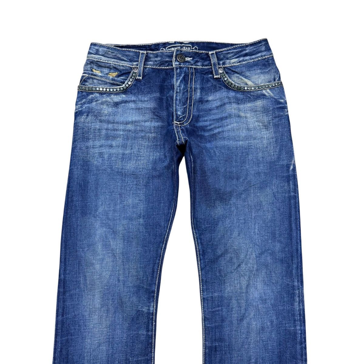 Robins Jeans Robins Jeans Denim Embroidery Jeans D5471GLD Size US 31 - 3 Thumbnail