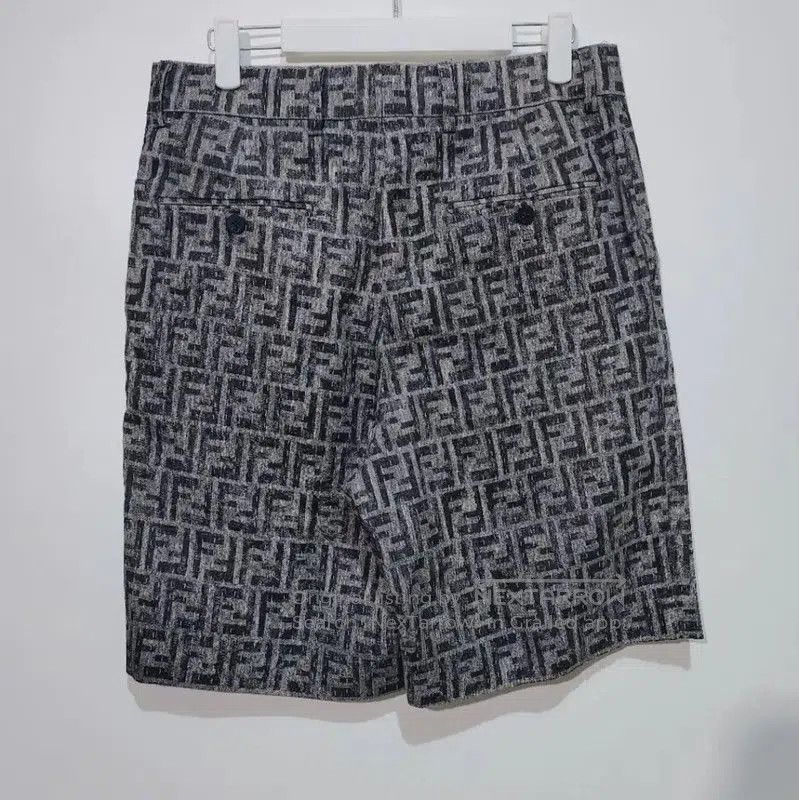 Fendi Fendi Gray and Black Casual Pants for Women . Size 23" - 2 Thumbnail