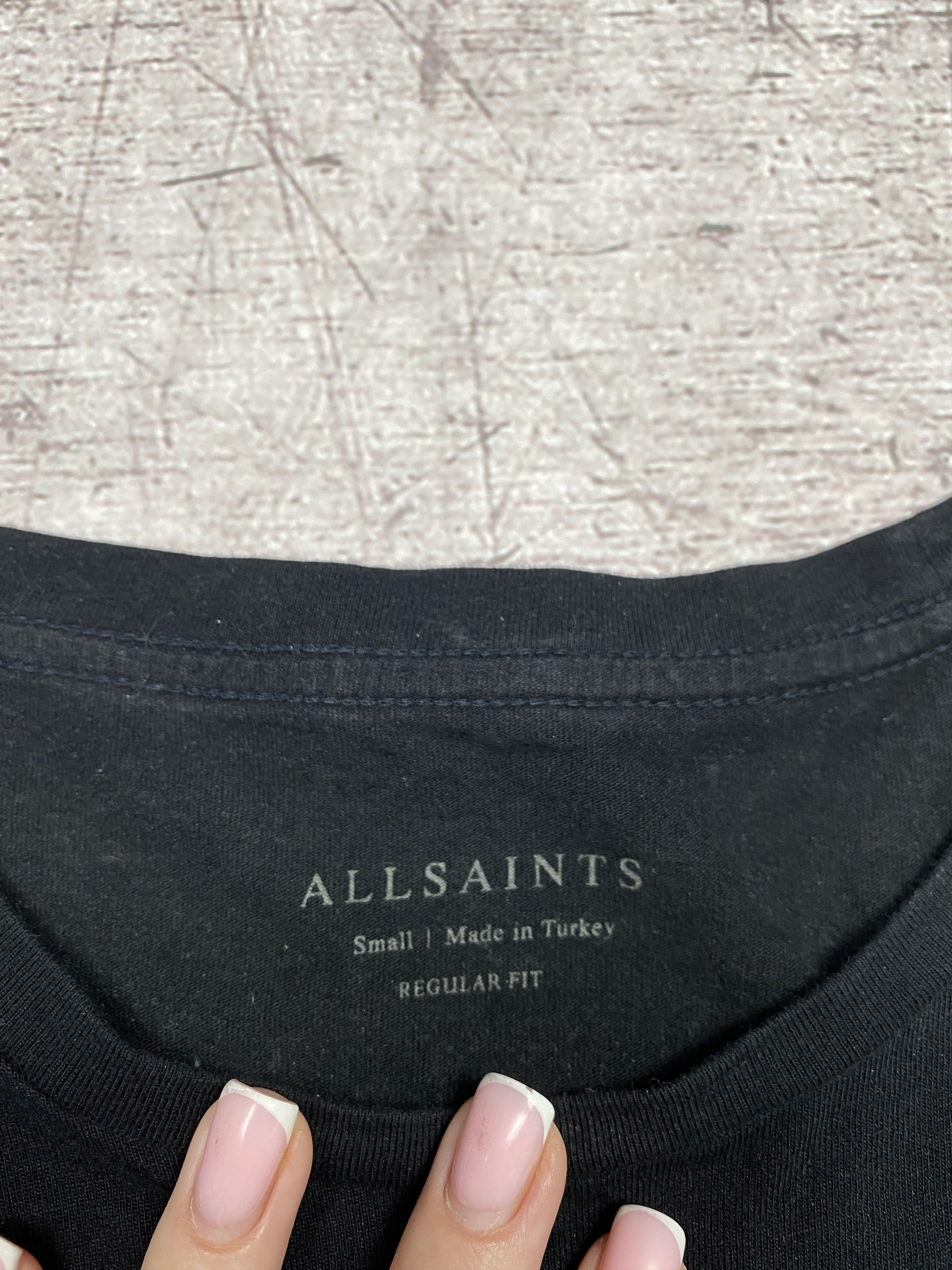 Allsaints × Vintage Allsaint Vintage Mens Brace Tonic Crew Neck T-Shirt Size US S / EU 44-46 / 1 - 3 Thumbnail