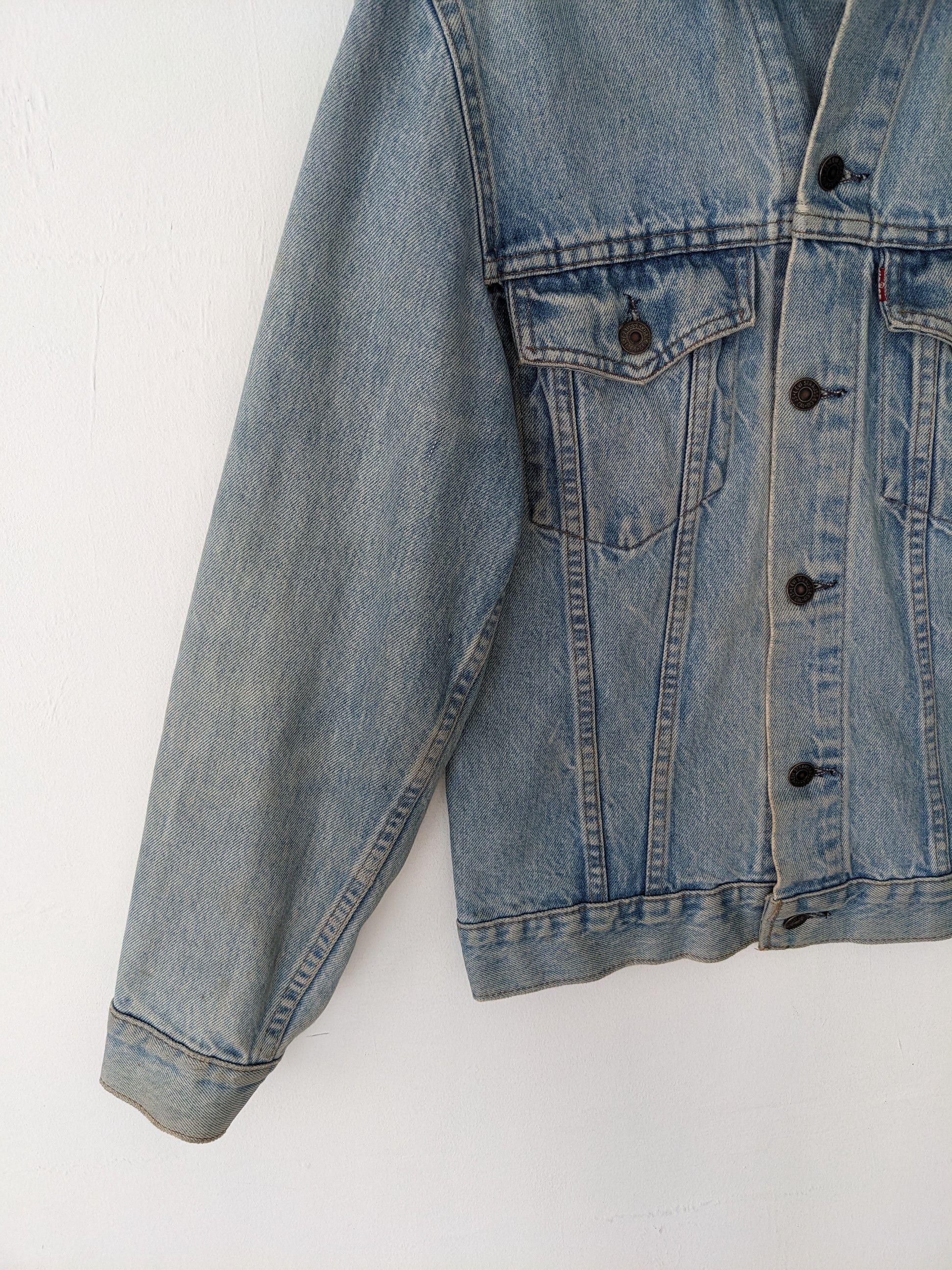Japanese Brand × Levi's × Vintage Vintage Levis Denim Jacket Custom Made Size US S / EU 44-46 / 1 - 4 Thumbnail