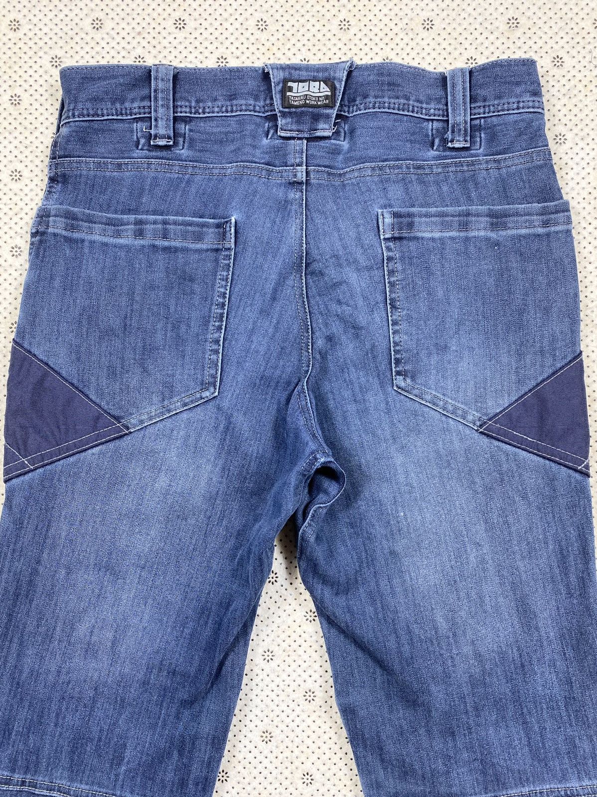 Japanese Brand Stylish Biker Pant By Tora Jeans Size US 30 / EU 46 - 6 Thumbnail