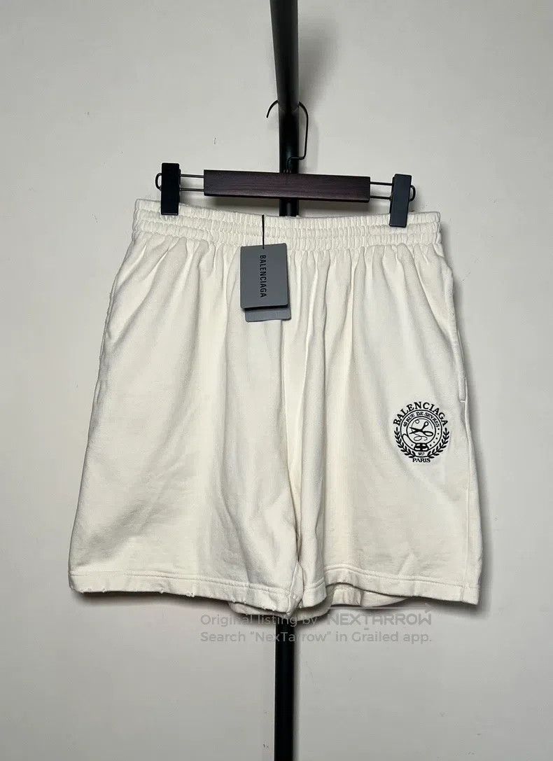 Balenciaga Balenciaga size S Off-white distressed logo scissors lette Size US 27 - 1 Thumbnail