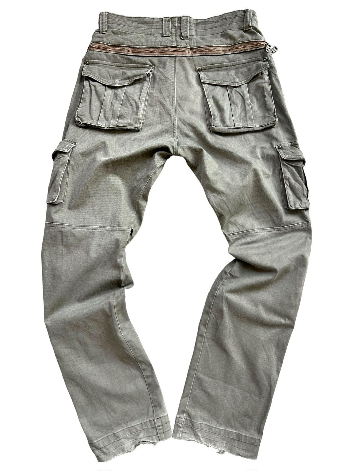 Hysteric Glamour Boycott Multipocket Bondage Green Pants 30x31 Size US 30 / EU 46 - 2 Thumbnail