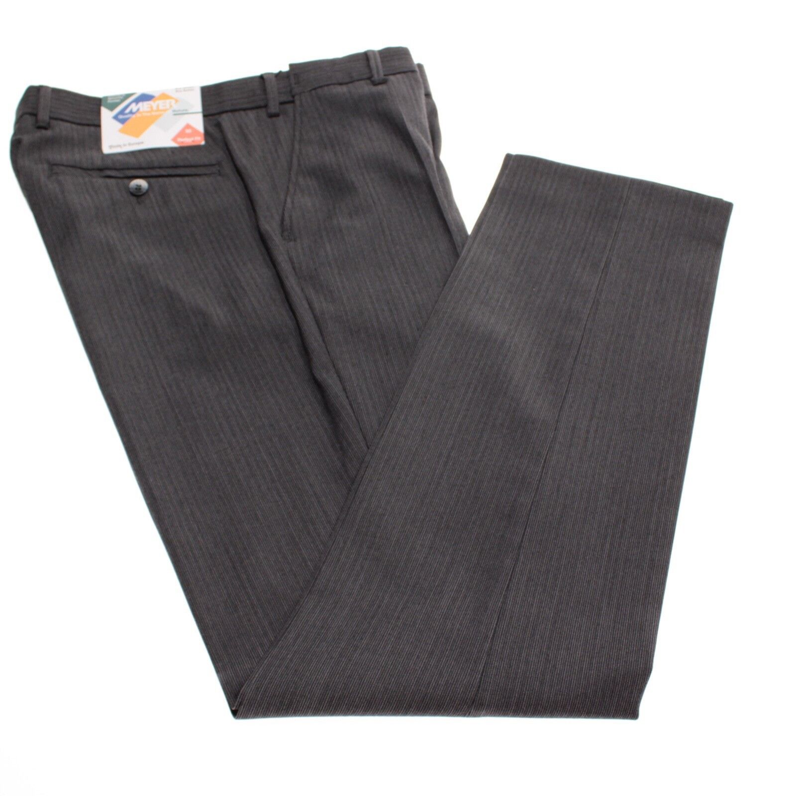 Other Meyer New with tags Dress Pants Size 34 US In Gray Size US 34 / EU 50 - 2 Thumbnail