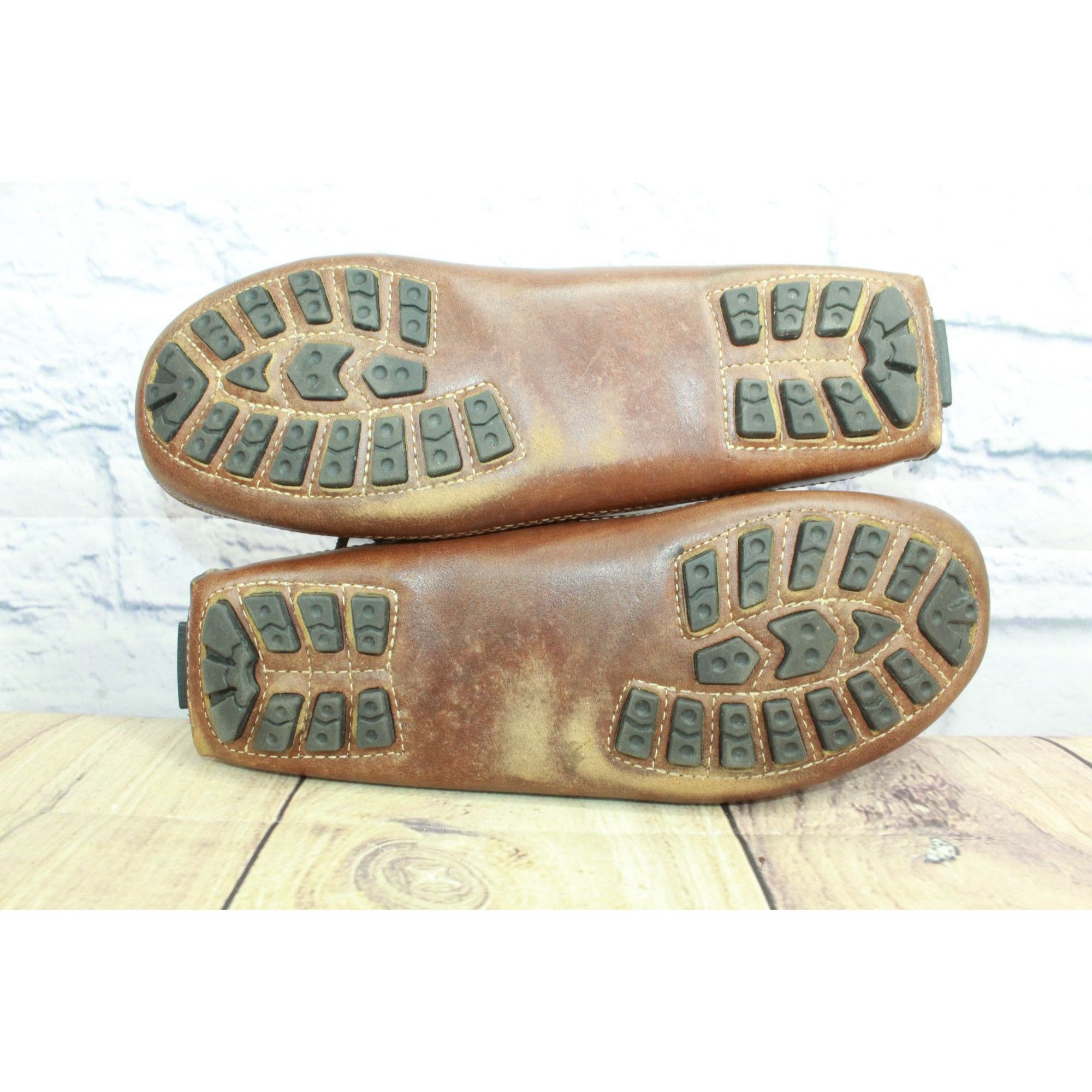 Leather Traveler Women's Leather Slip-on Boat Loafer Shoes Size 8 Size US 8 / IT 38 - 10 Thumbnail