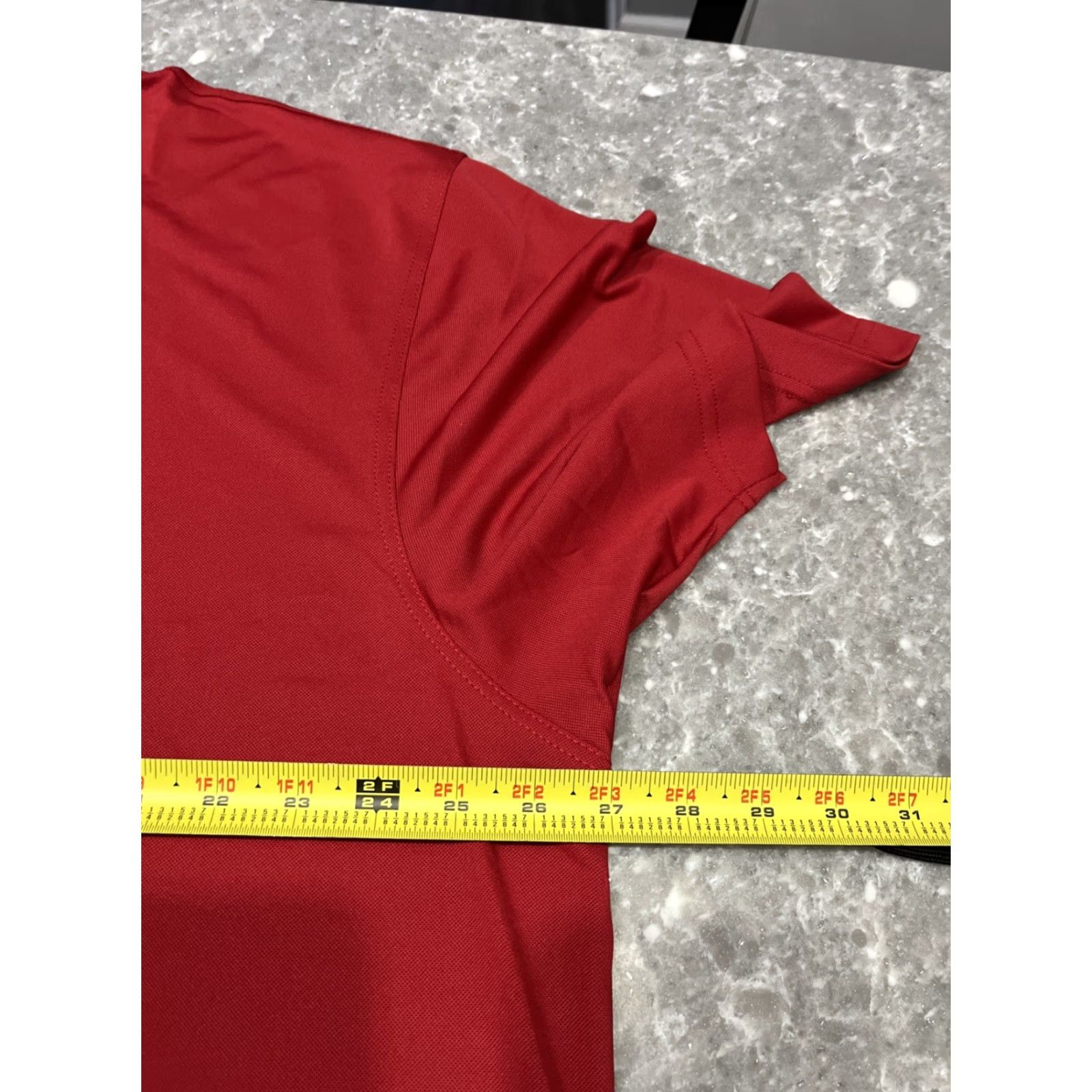 Vintage Byron Nelson Polo Shirt Mens 2XL Red Cardinal Logo Golf DriWay Breathable Lightweight Moisture Wicking Short Sleeve Collared Polo 60s mindset? Size US XXL / EU 58 / 5 - 6 Thumbnail