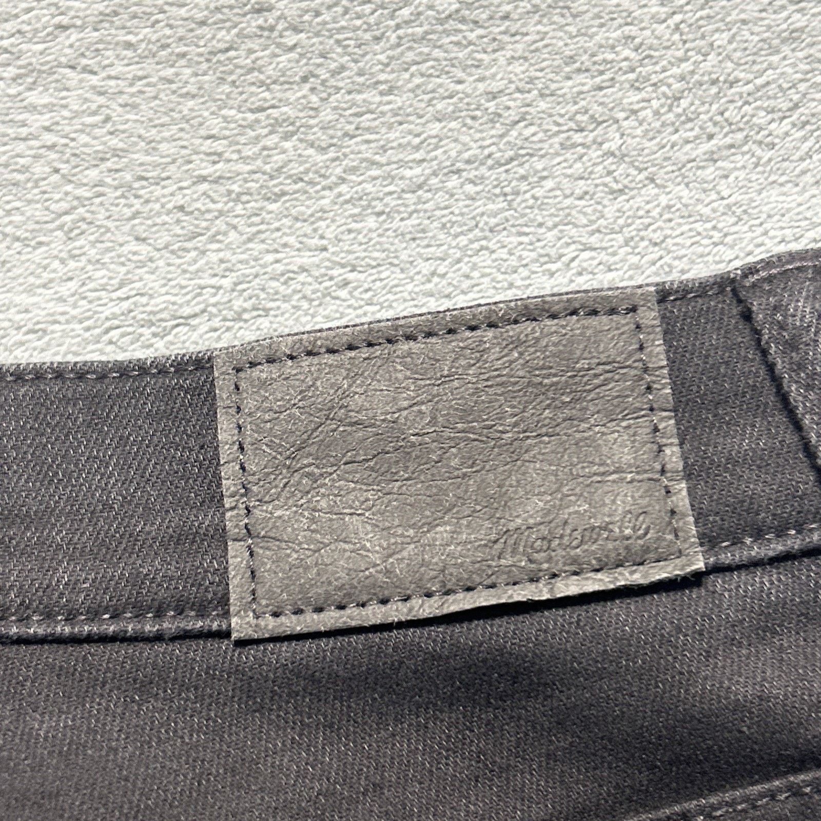 Madewell Beyond Baggy Jeans Womens 31 34x27 Dojo Black Hamilton Wide Size 31" - 6 Thumbnail