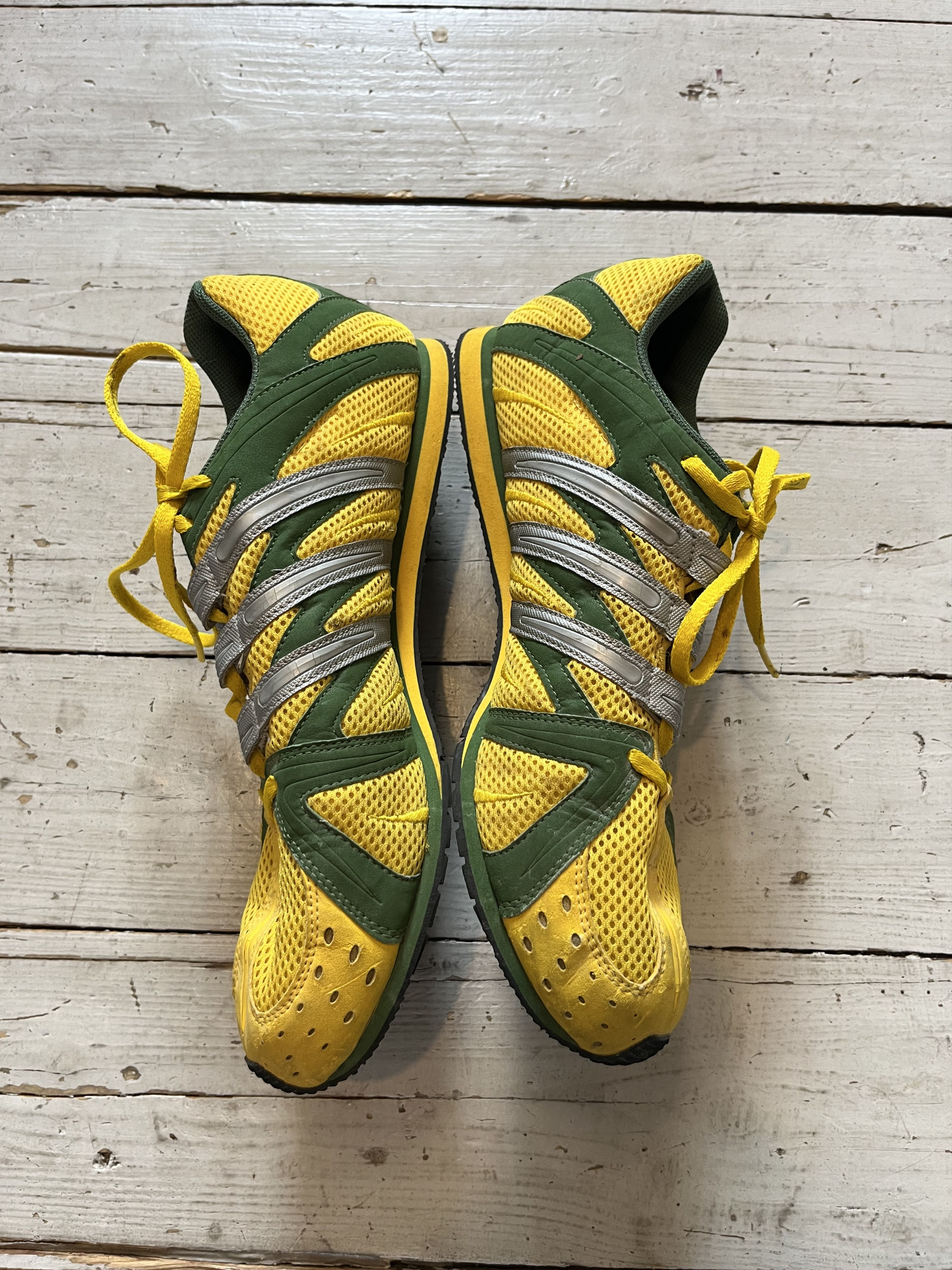 Adidas Vintage 2005 Adidas Techstar Brasil Sneakers Blokecore Size US 10.5 / EU 43-44 - 5 Thumbnail