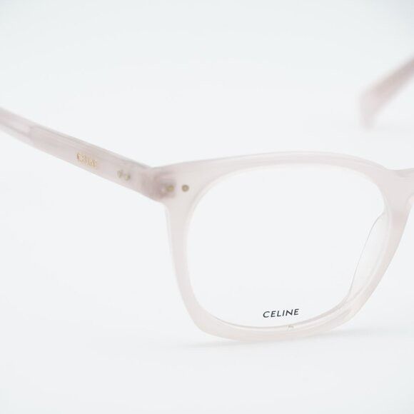 Celine Celine CL50058I 072 Eyeglasses Shiny Light Pink 50mm Square Size ONE SIZE - 5 Thumbnail