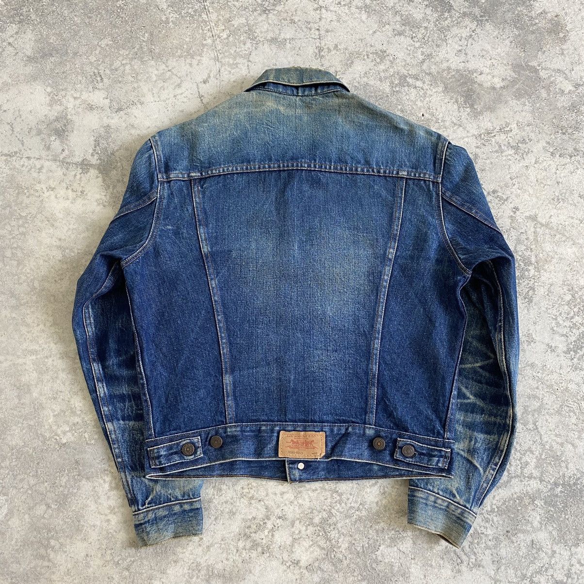 Levi's VTG 70’s Levi’s Type 3 Faded Honeycomb Trucker Denim Jacket Size US S / EU 44-46 / 1 - 13 Thumbnail