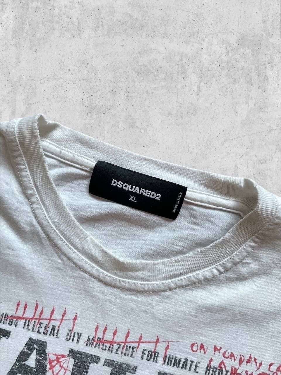 Dsquared2 DSQUARED2 ROBBERY tee t shirt vintage band Size US L / EU 52-54 / 3 - 3 Thumbnail