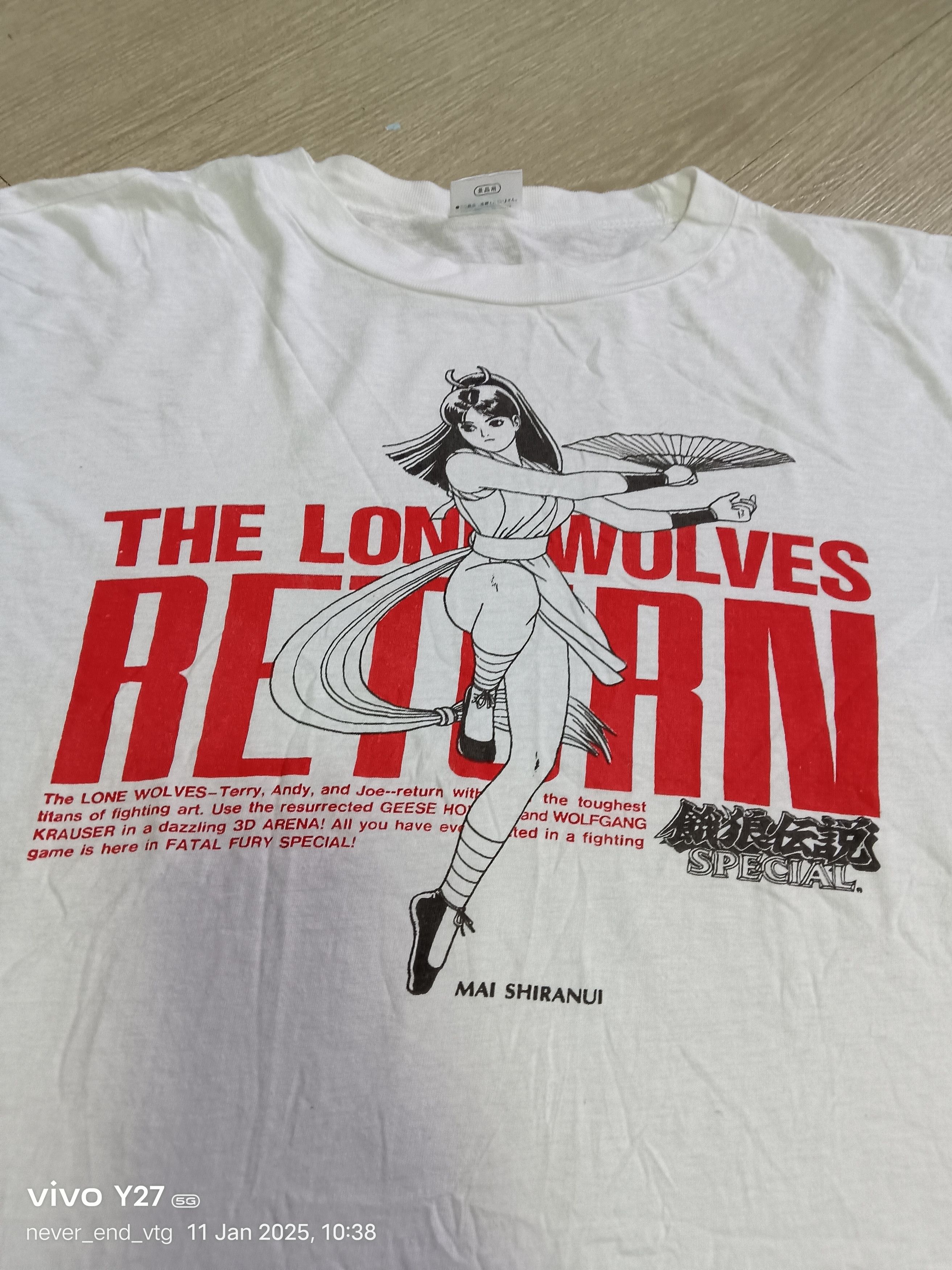Playstation × Vintage VINTAGE FATAL FURY MAI SHIRANUI TEE Size US M / EU 48-50 / 2 - 2 Thumbnail
