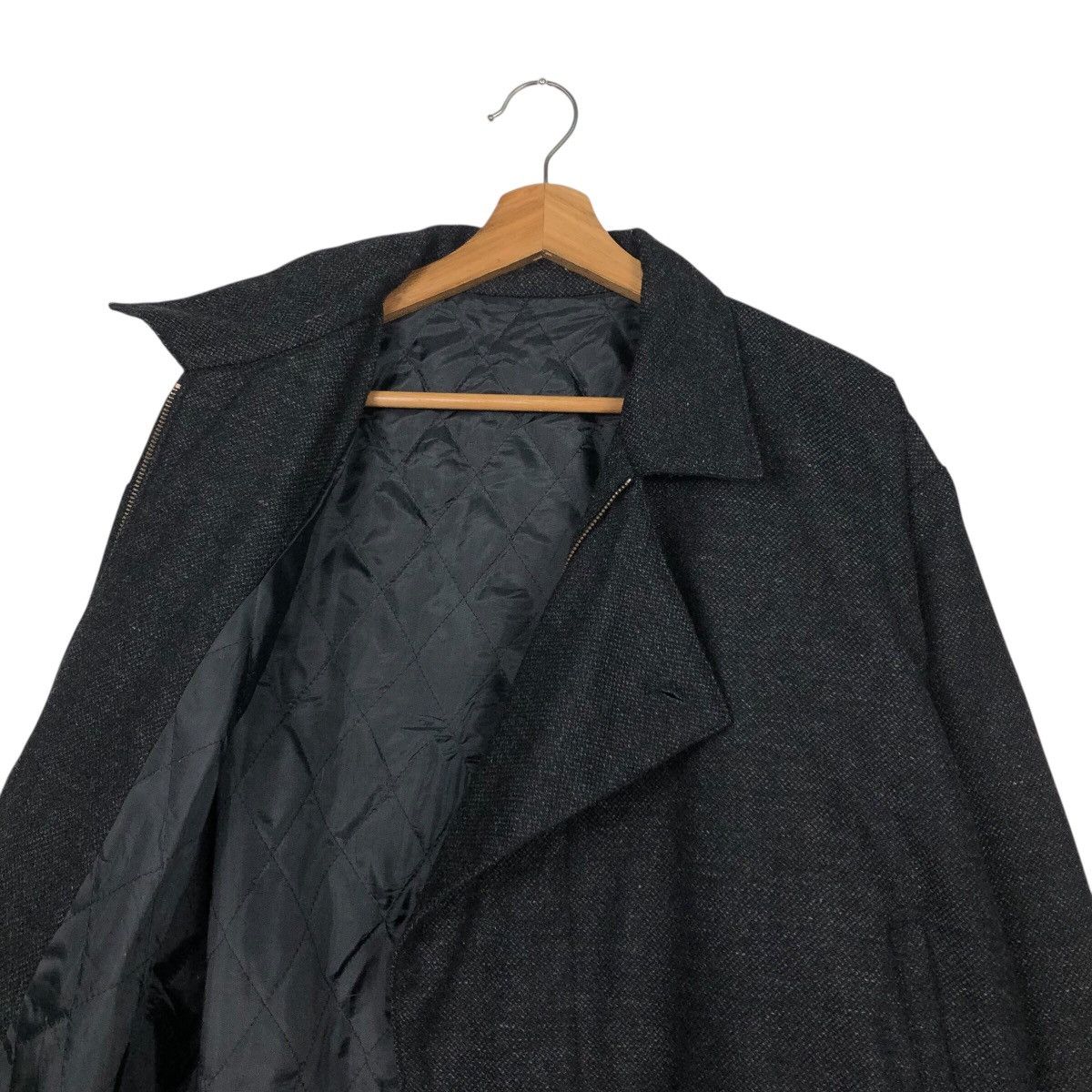 Japanese Brand 📌Vintage Wool Bomber Jacket Unbranded Issey Miyake Size US M / EU 48-50 / 2 - 13 Thumbnail