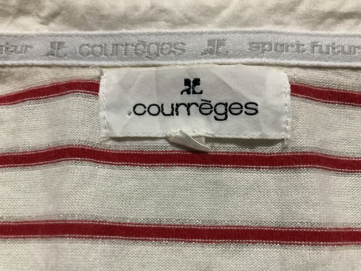 Courreges × Designer Courrges Woman Polo Shirt Size S / US 4 / IT 40 - 4 Thumbnail