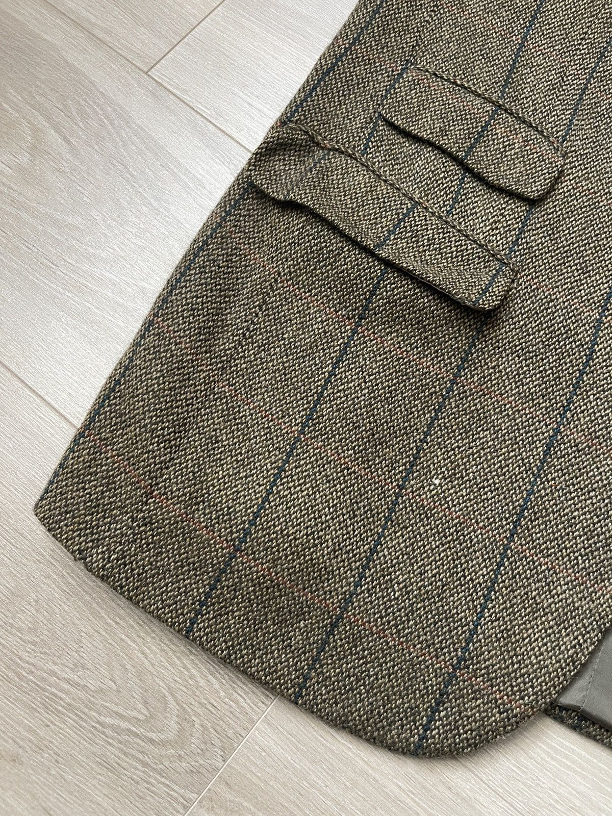 Vintage 🔥Vintage DAKS tweed blazer RARE sport coat classic jacket Size 42R - 22 Thumbnail