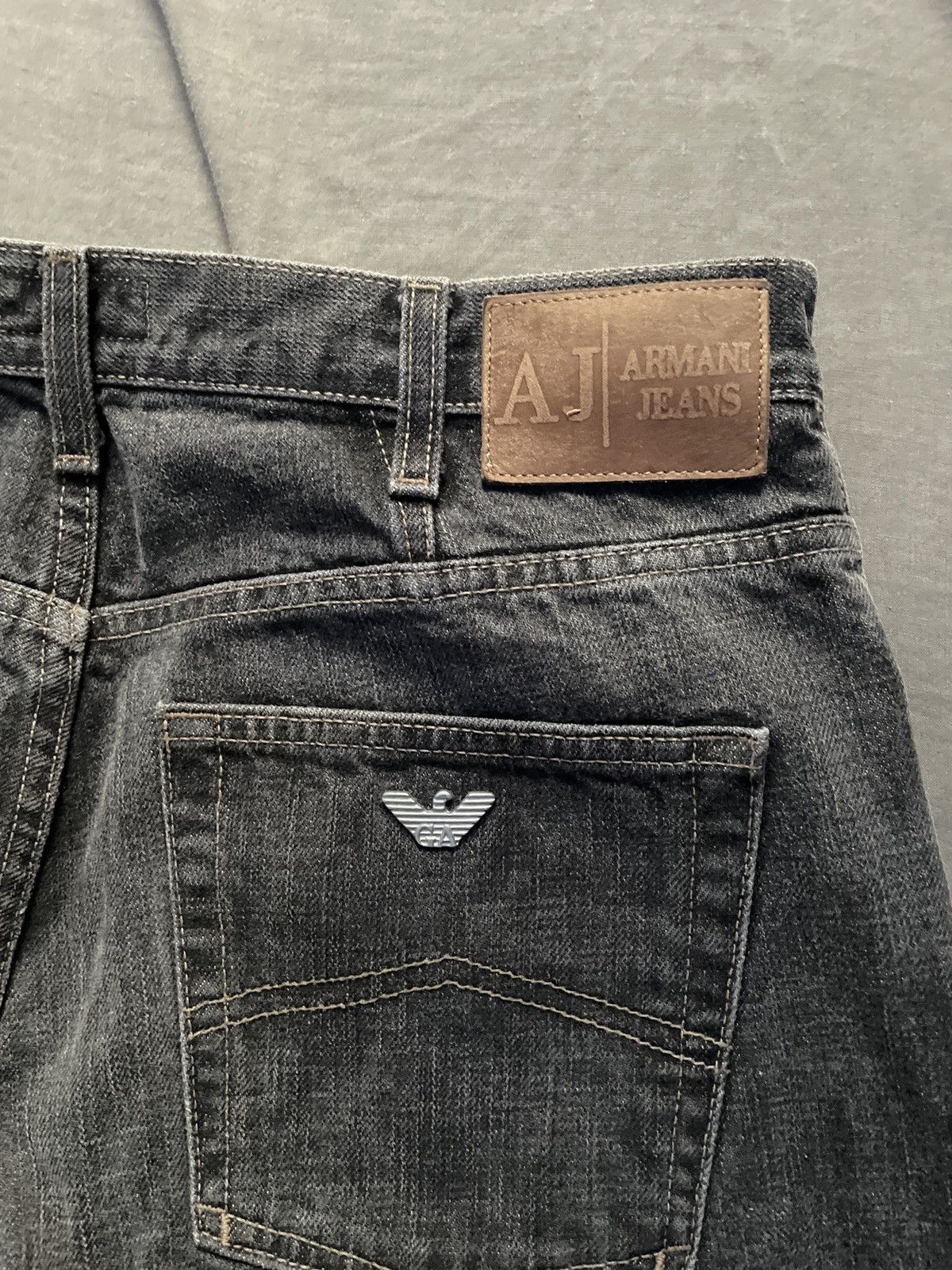 Armani × Vintage ARMANI JEANS Size US 33 - 2 Thumbnail