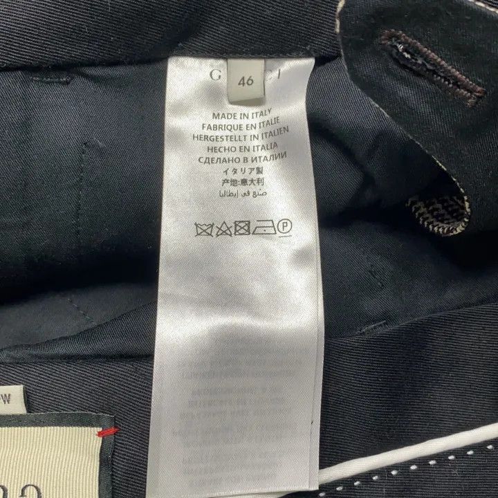 Gucci Gucci Checked Slim Fit Casual Pants-2507 Size US 44 / EU 60 - 3 Thumbnail