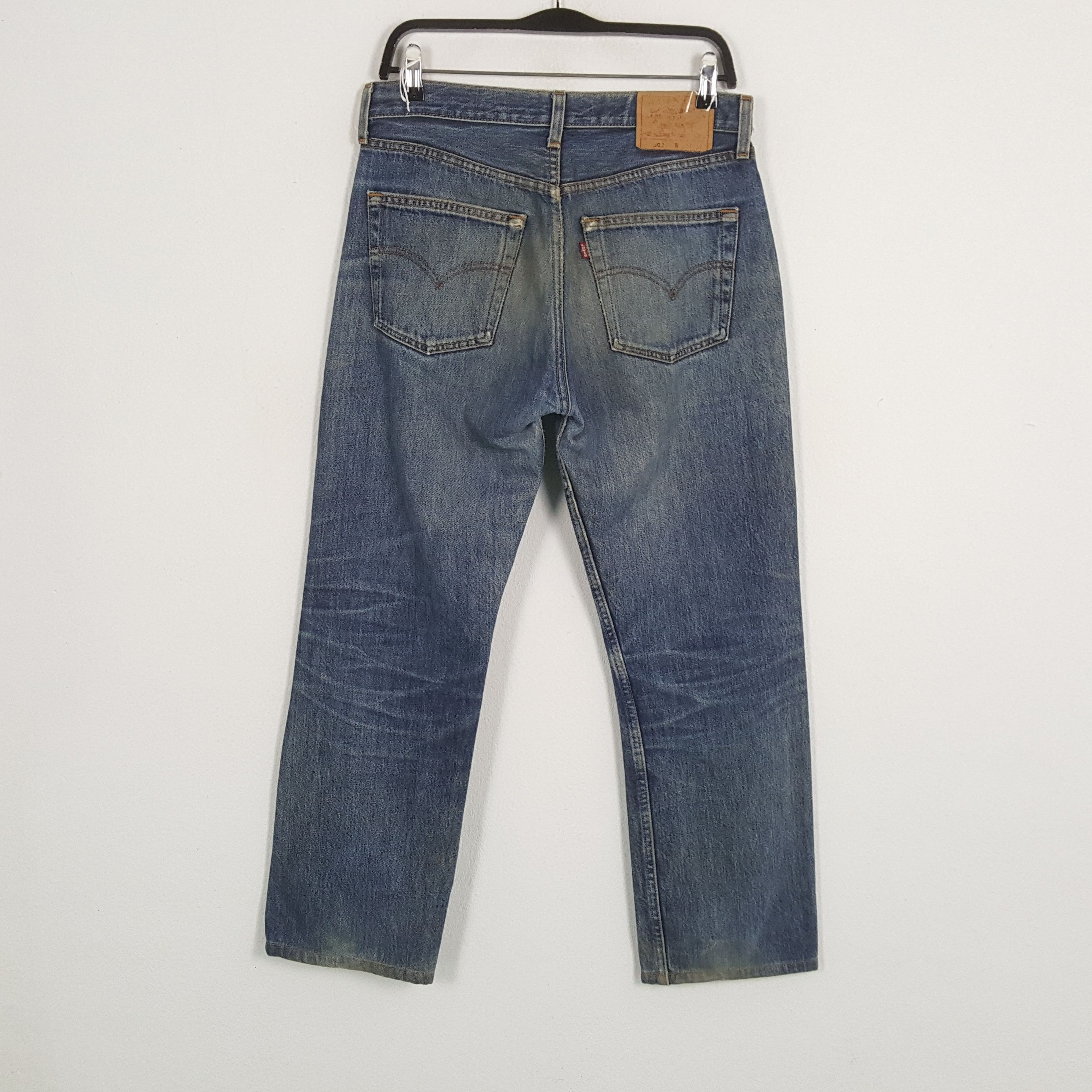 Levi's × Vintage LEVI'S 501 Fashion Streetwear Style Distressed Jeans Size US 30 / EU 46 - 4 Thumbnail
