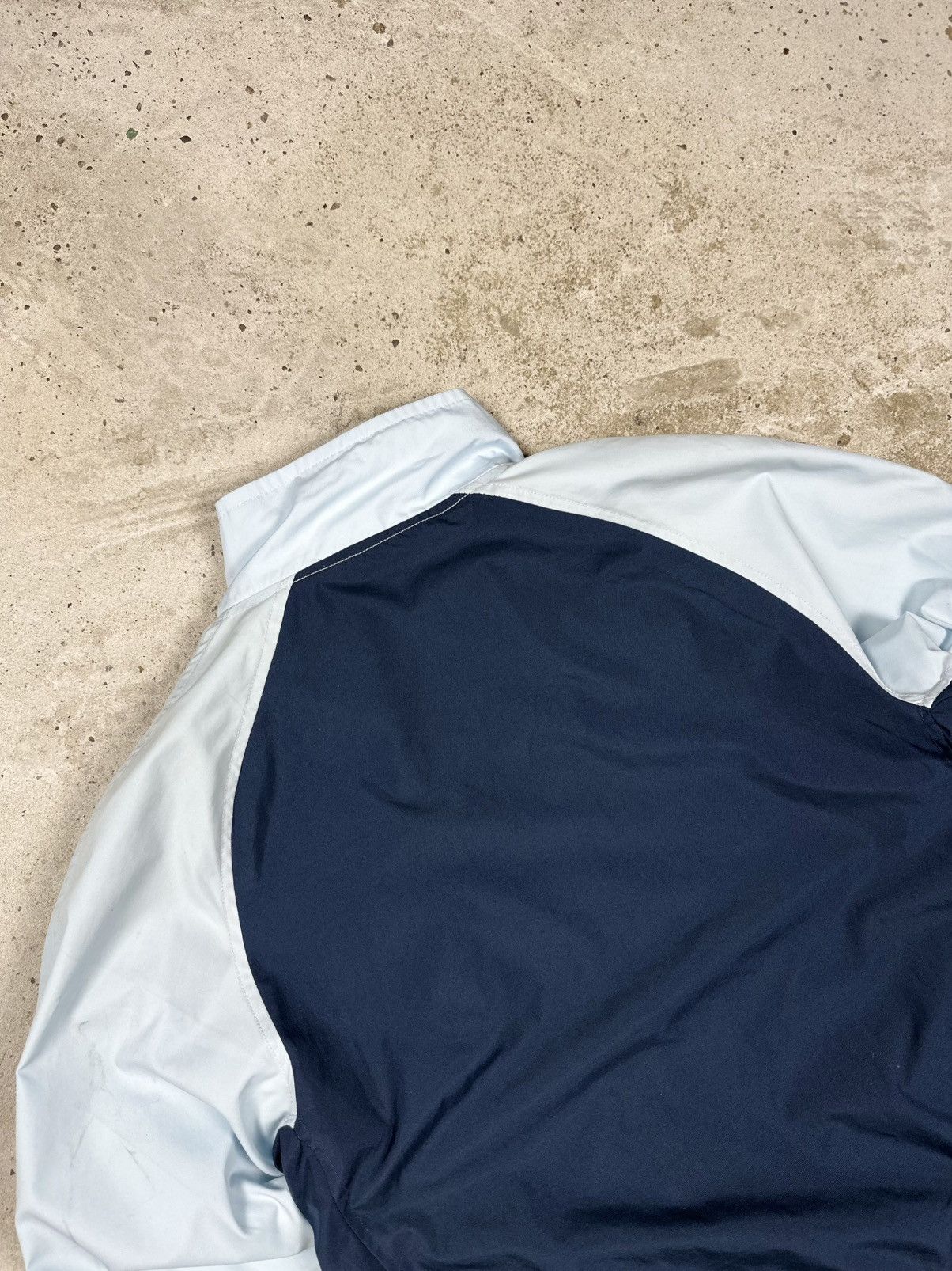 Nike × Vintage Vintage Y2K Nike Baby Blue Track Jacket Swoosh rare Size US S / EU 44-46 / 1 - 10 Thumbnail