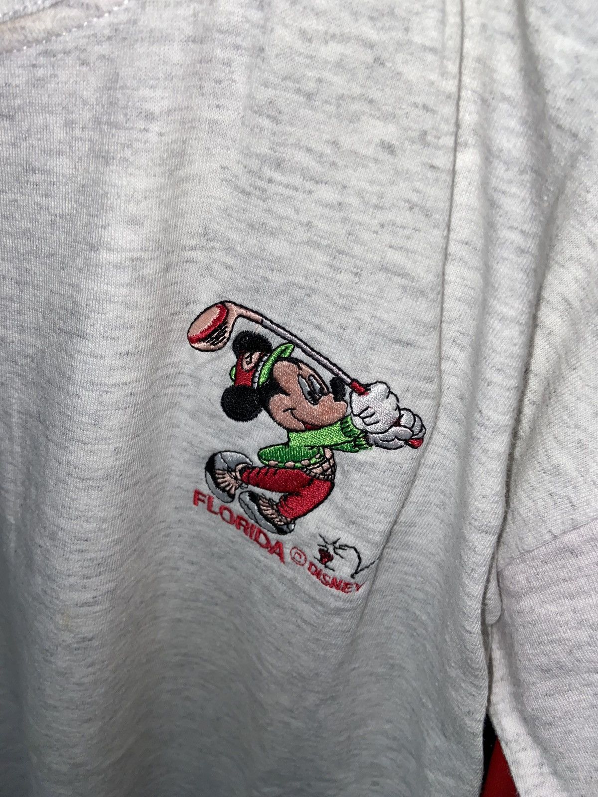 Mickey Mouse × Vintage VINTAGE FADED 90s MICKEY MOUSE GOLF MOVIE FLORIDA USA SHIRT Size US M / EU 48-50 / 2 - 3 Thumbnail