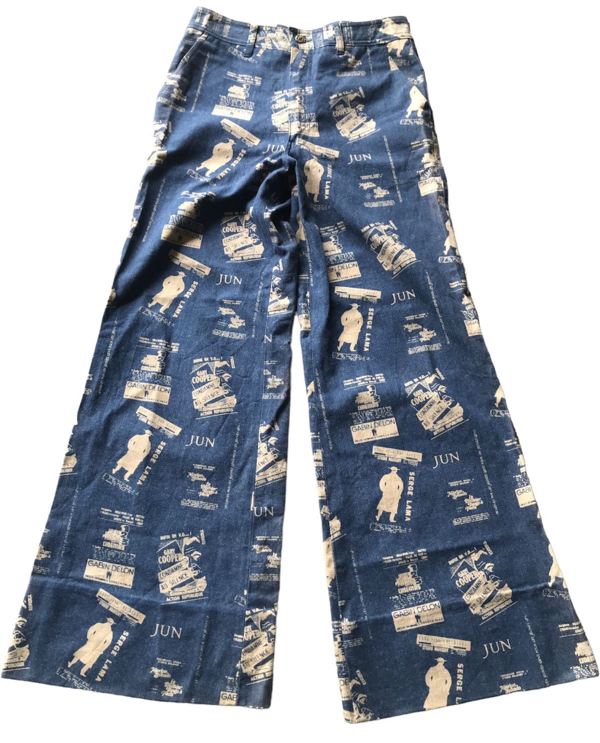If Six Was Nine × Japanese Brand × Le Grande Bleu (L.G.B.) Jun Flare Bellbottom Size US 29 - 1 Thumbnail