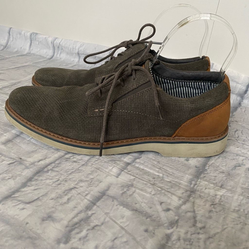 Nunn Bush Nunn Bush men 8.5 comfort gel memory foam leather tie up cas Size US 8.5 / EU 41-42 - 1 Thumbnail