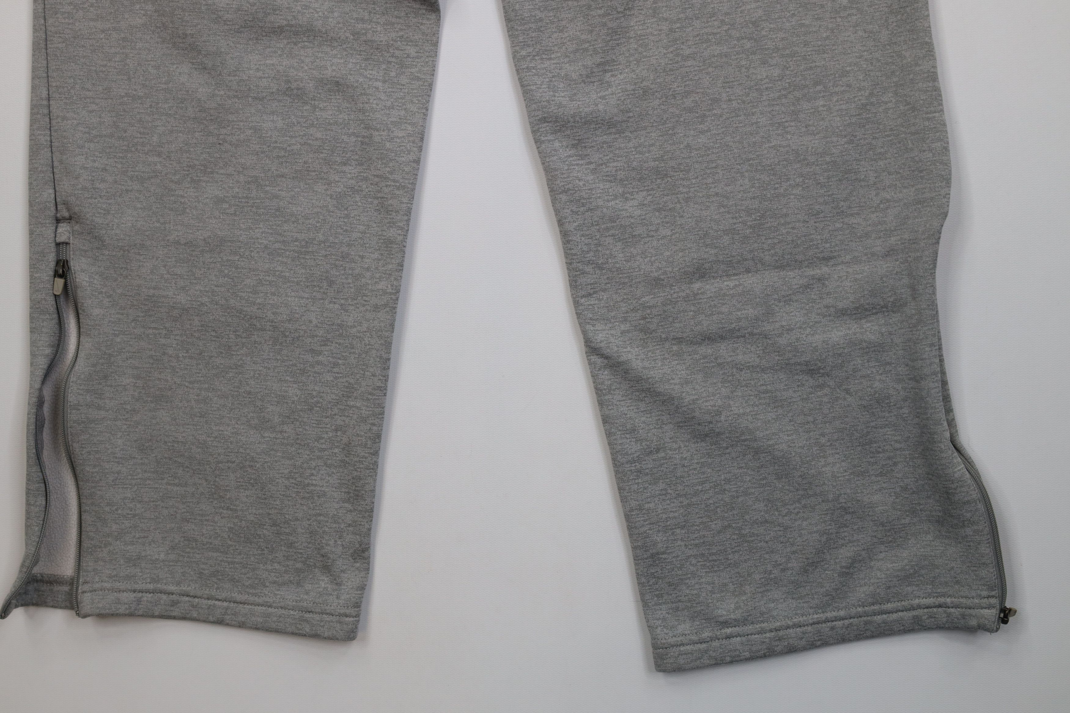 Nike Y2K Nike Therma Fit Mini Swoosh Wide Leg Sweatpants Gray Size US 32 / EU 48 - 13 Thumbnail