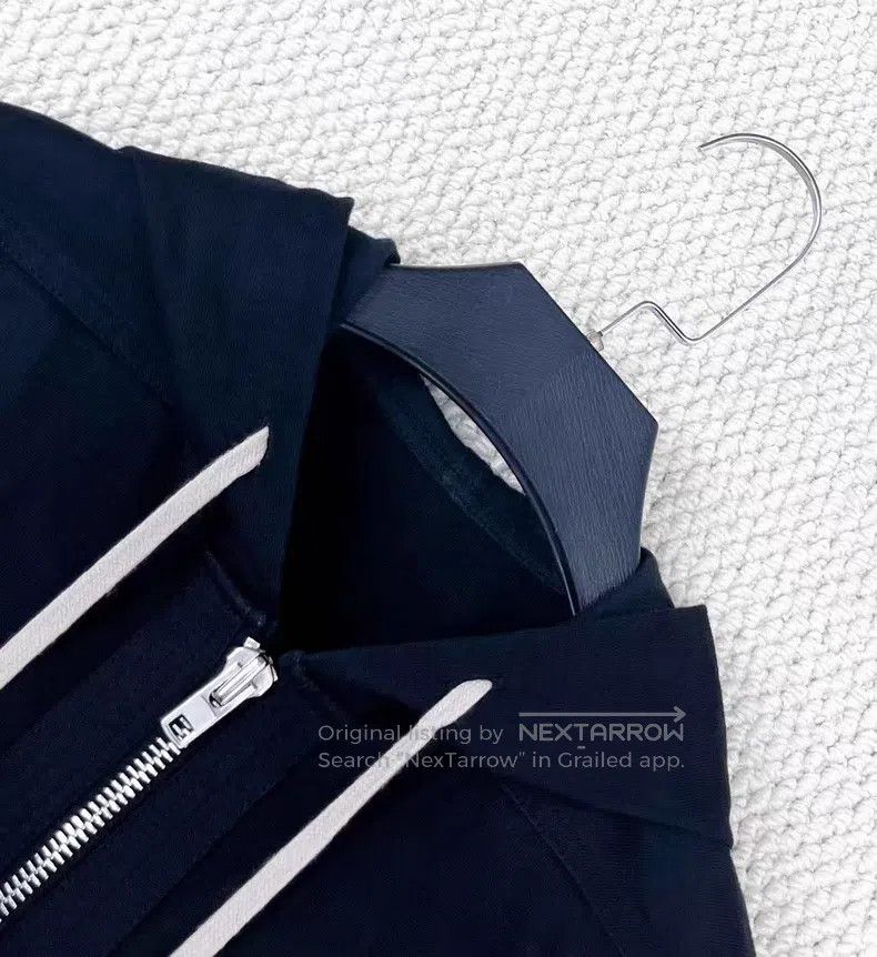 Rick Owens Rick Owens Black Wizard Washed Worn Drawstring Long Hooded Size US XS / EU 42 / 0 - 3 Thumbnail