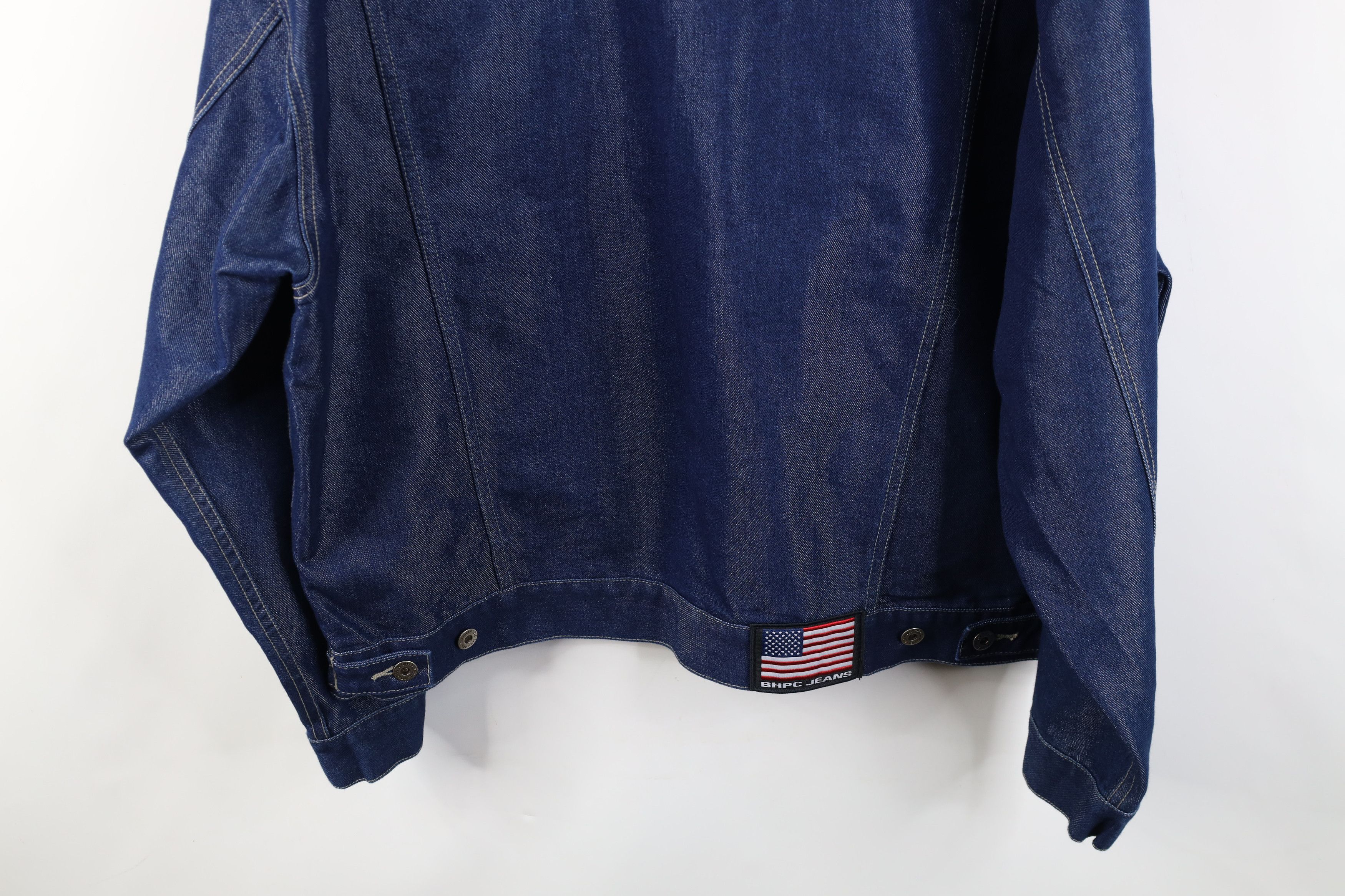 Vintage Deadstock Vintage 90s Y2K Streetwear Denim Jean Jacket Size US XL / EU 56 / 4 - 11 Thumbnail