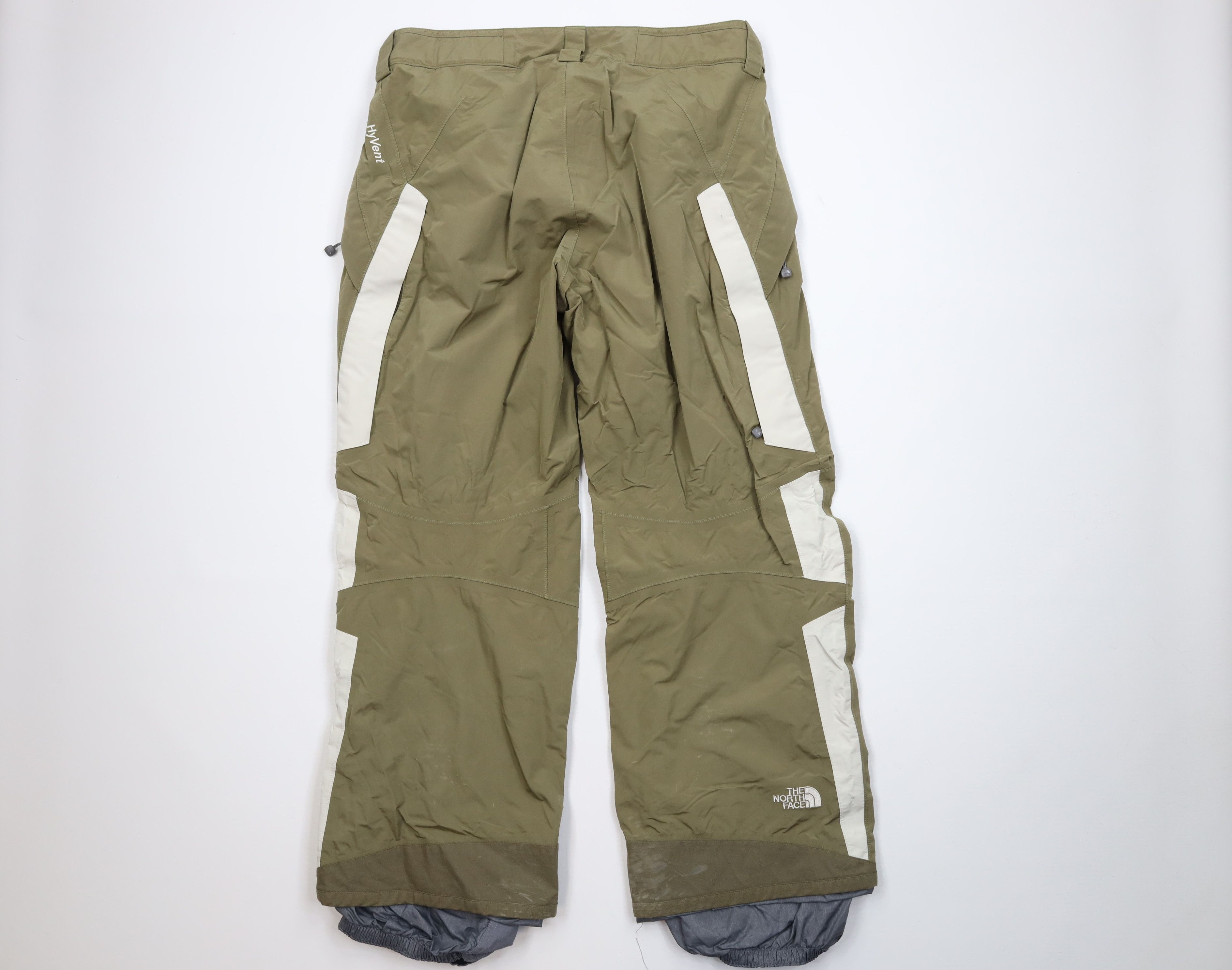 The North Face Vintage The North Face Wide Leg Snow Pants Snowboard Green Size US 32 / EU 48 - 10 Thumbnail