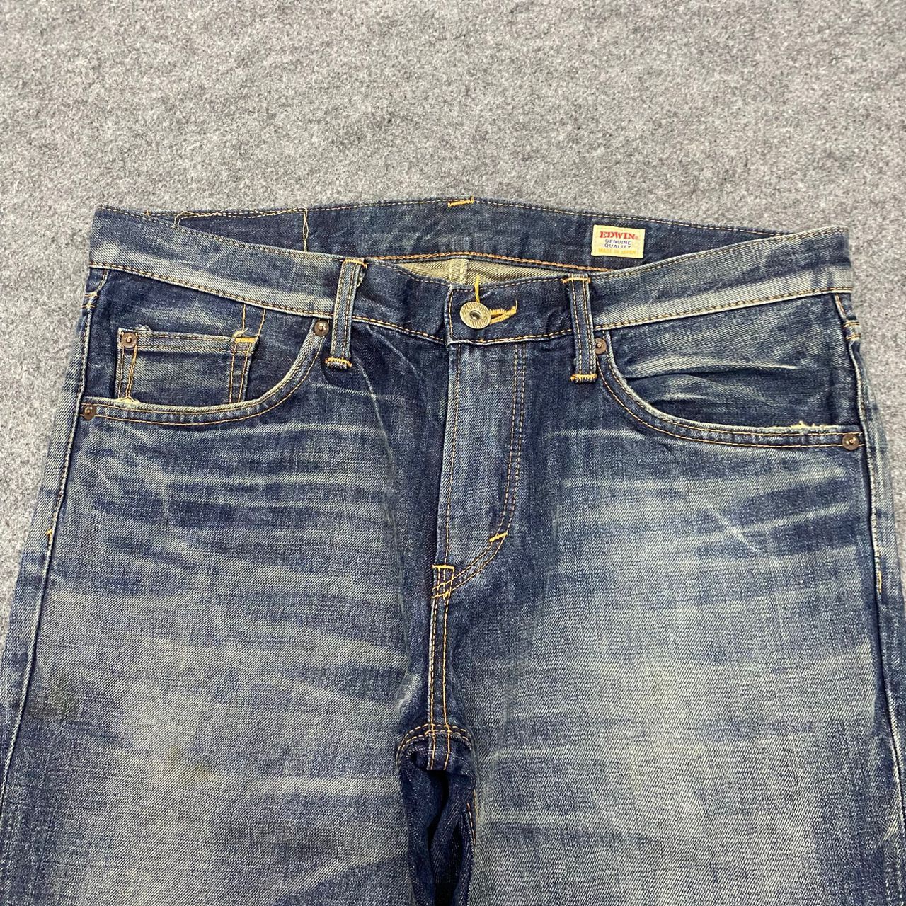 Edwin 💥Flare💥Vintage Edwin 503 Company Denim Jeans Size US 36 / EU 52 - 11 Thumbnail