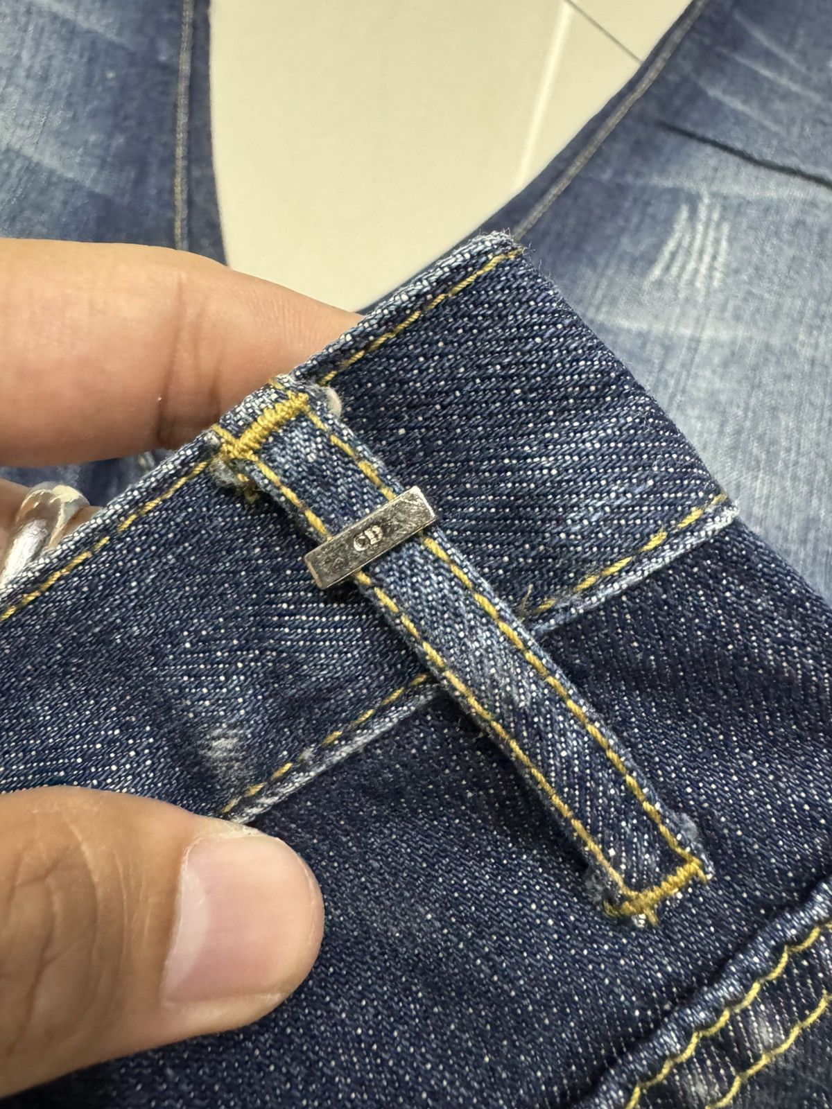 Dior VINTAGE DIOR SKINNY FIT JEANS Size US 30 / EU 46 - 10 Thumbnail