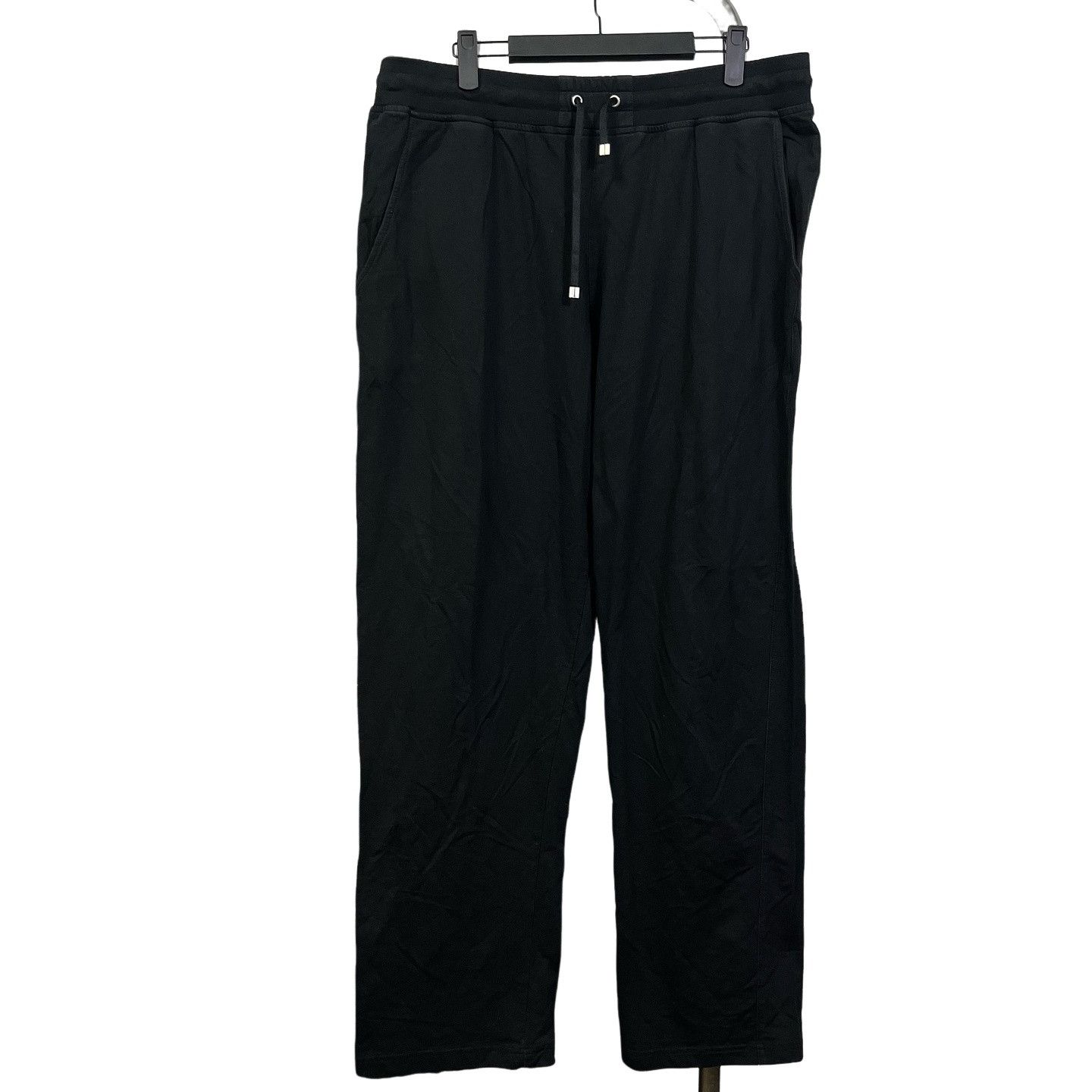Dior × Hedi Slimane Dior Homme 07AW Runway Black Drop Crotch Pants