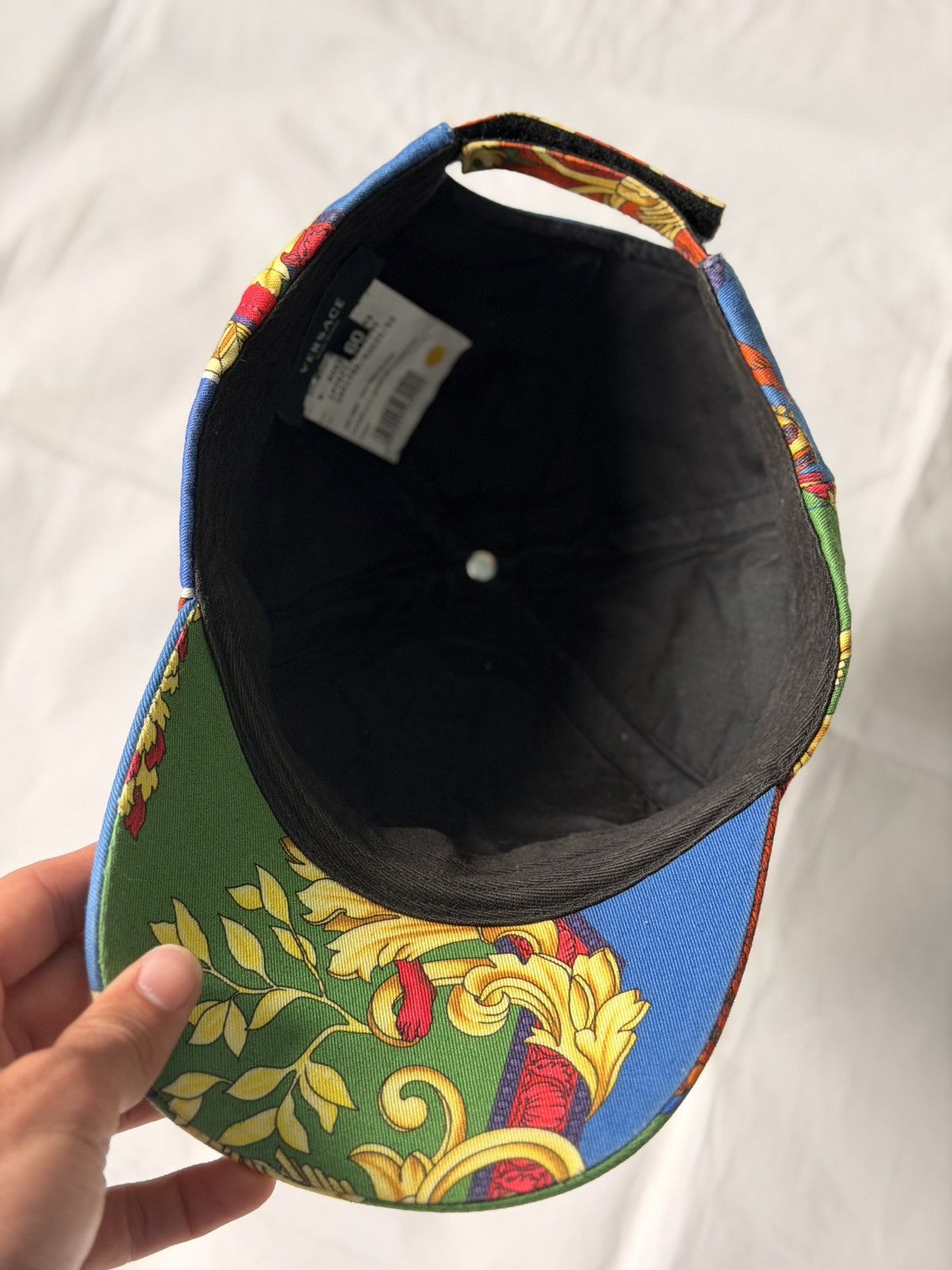 Versace Versace Baroque Renaissance Print Baseball Cap Hat Size ONE SIZE - 8 Thumbnail