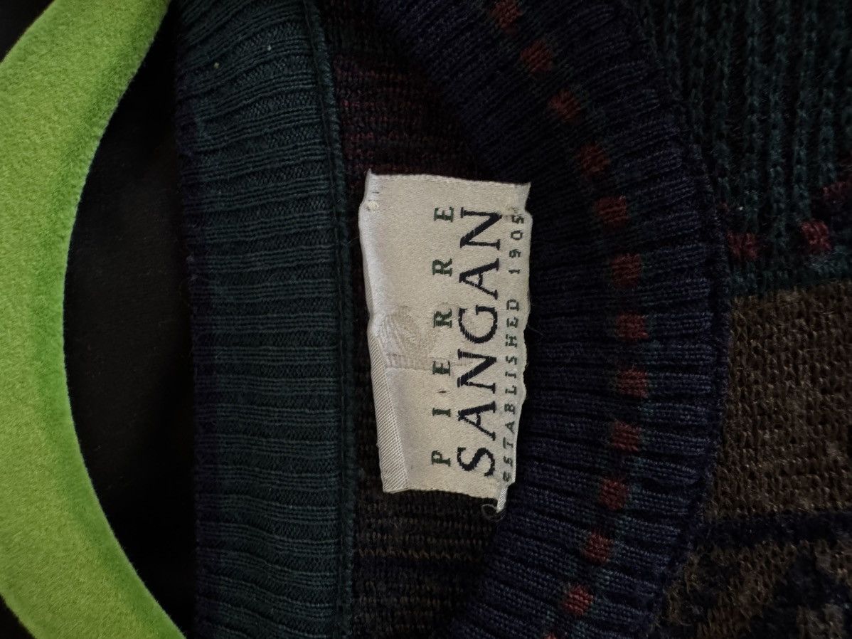 Vintage Vintage Pierre Sangan Knit Sweater Size US XL / EU 56 / 4 - 2 Thumbnail