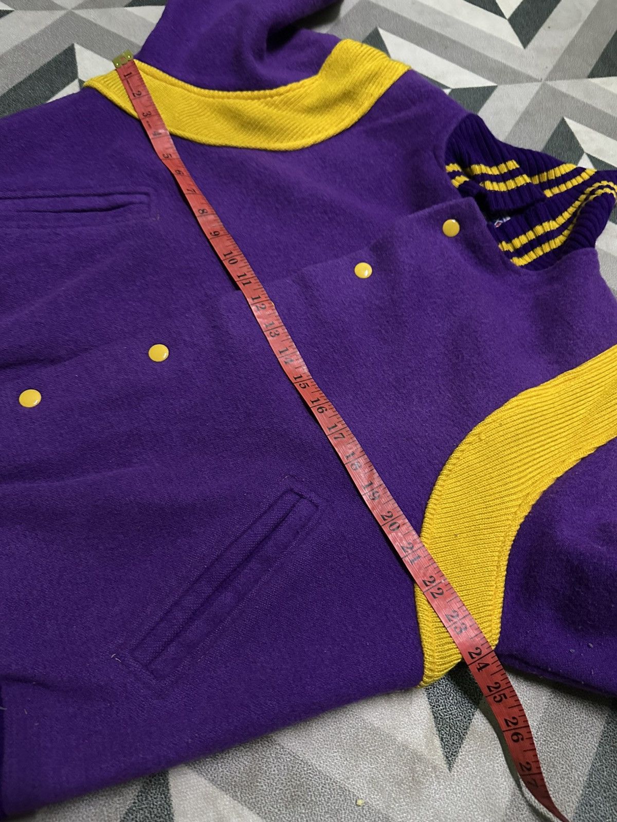 Vintage Vintage 90s Varsity jacket Size US L / EU 52-54 / 3 - 8 Thumbnail