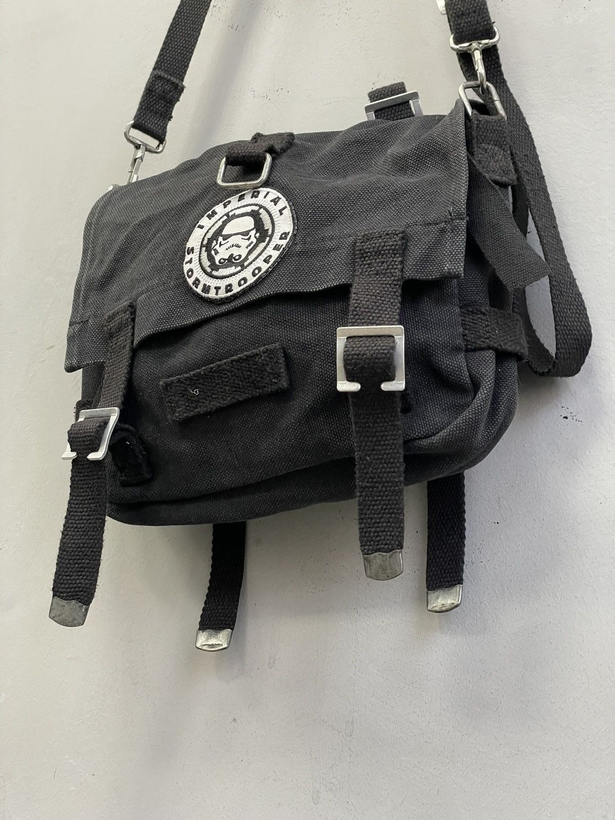 Junya Watanabe Black tactical crossbody bag buckle straps utility tech Size ONE SIZE - 6 Thumbnail