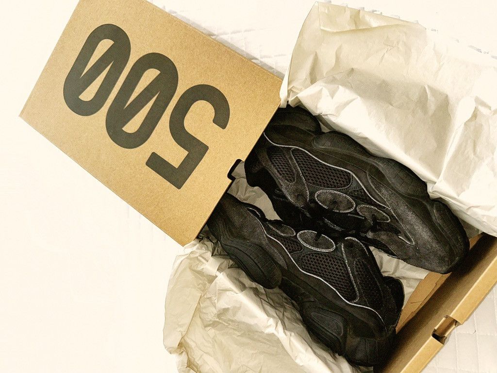 Adidas × Kanye West Adidas Yeezy 500 Size 11.5 Super Moon DB2966 Utility Black Size US 11.5 / EU 44-45 - 4 Thumbnail