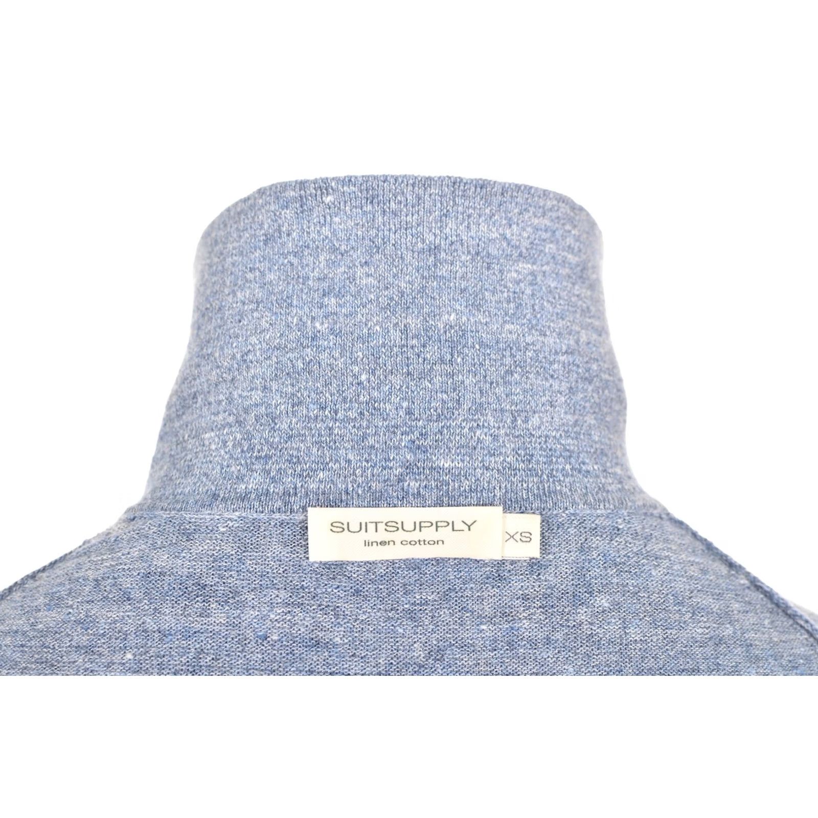 Suitsupply Suitsupply Classic Short Sleeve Linen Cotton Golf Polo Shirt SW872 XS Blue Polo Mens XS Linen Cotton Golf Polo Shirt SW872 XS Blue Size US XS / EU 42 / 0 - 5 Thumbnail