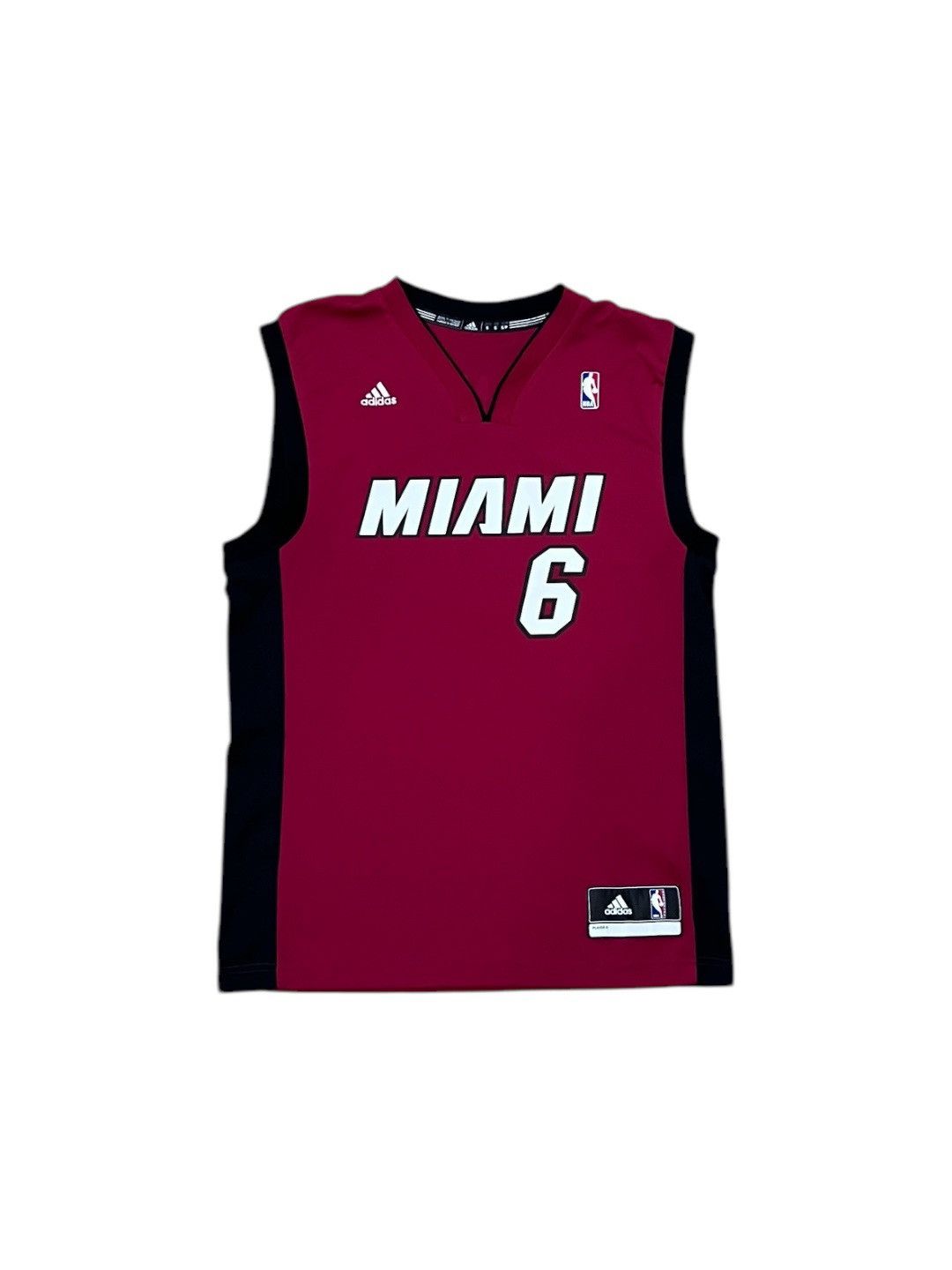 2014 NBA Miami Heat Adidas #6 JAMES Jersey Size S