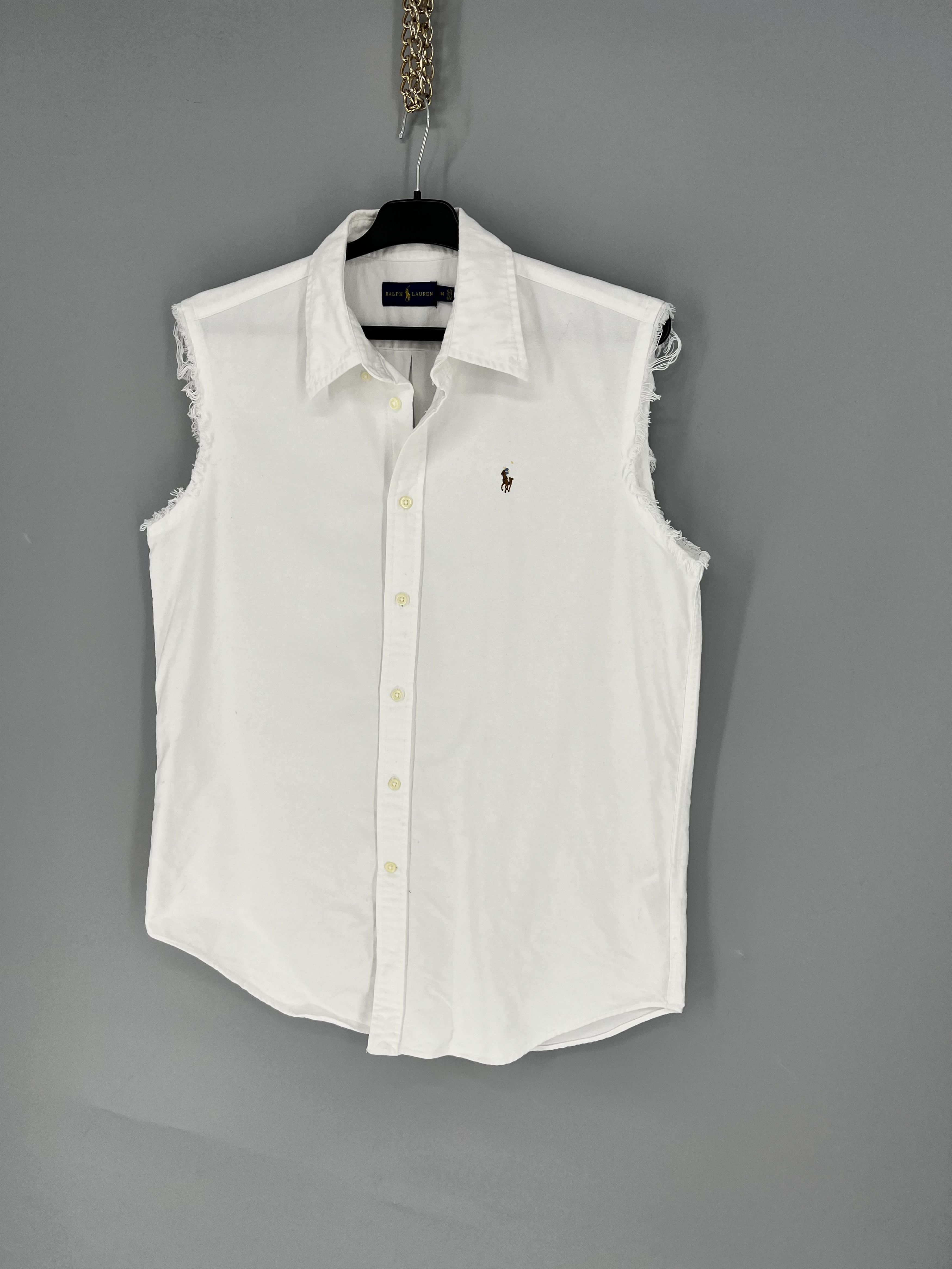 Polo Ralph Lauren Vintage White Shirt Polo Ralph Lauren Size M Rare Size US M / EU 48-50 / 2 - 3 Thumbnail