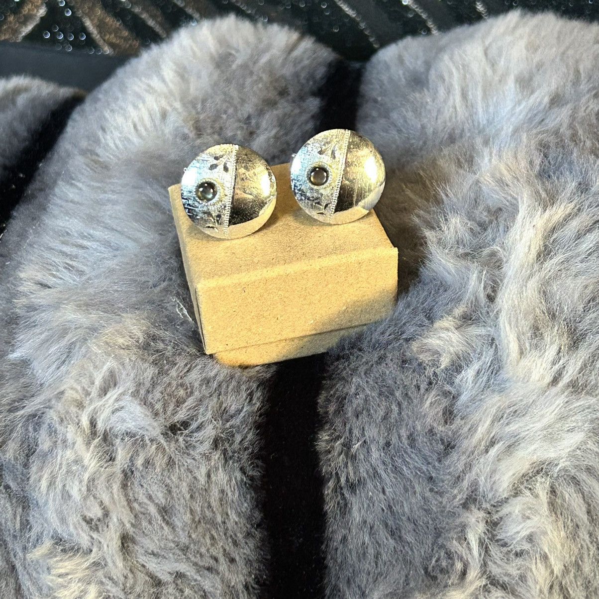 Vintage Gentleman’s Vintage JML Sterling art deco etched cuff links Size ONE SIZE - 2 Thumbnail
