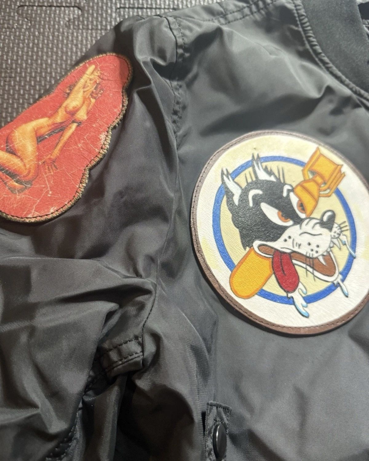 Alpha Industries Alpha Industries X Chadie Bomber No Guts No Glory L-2B Size US S / EU 44-46 / 1 - 11 Thumbnail
