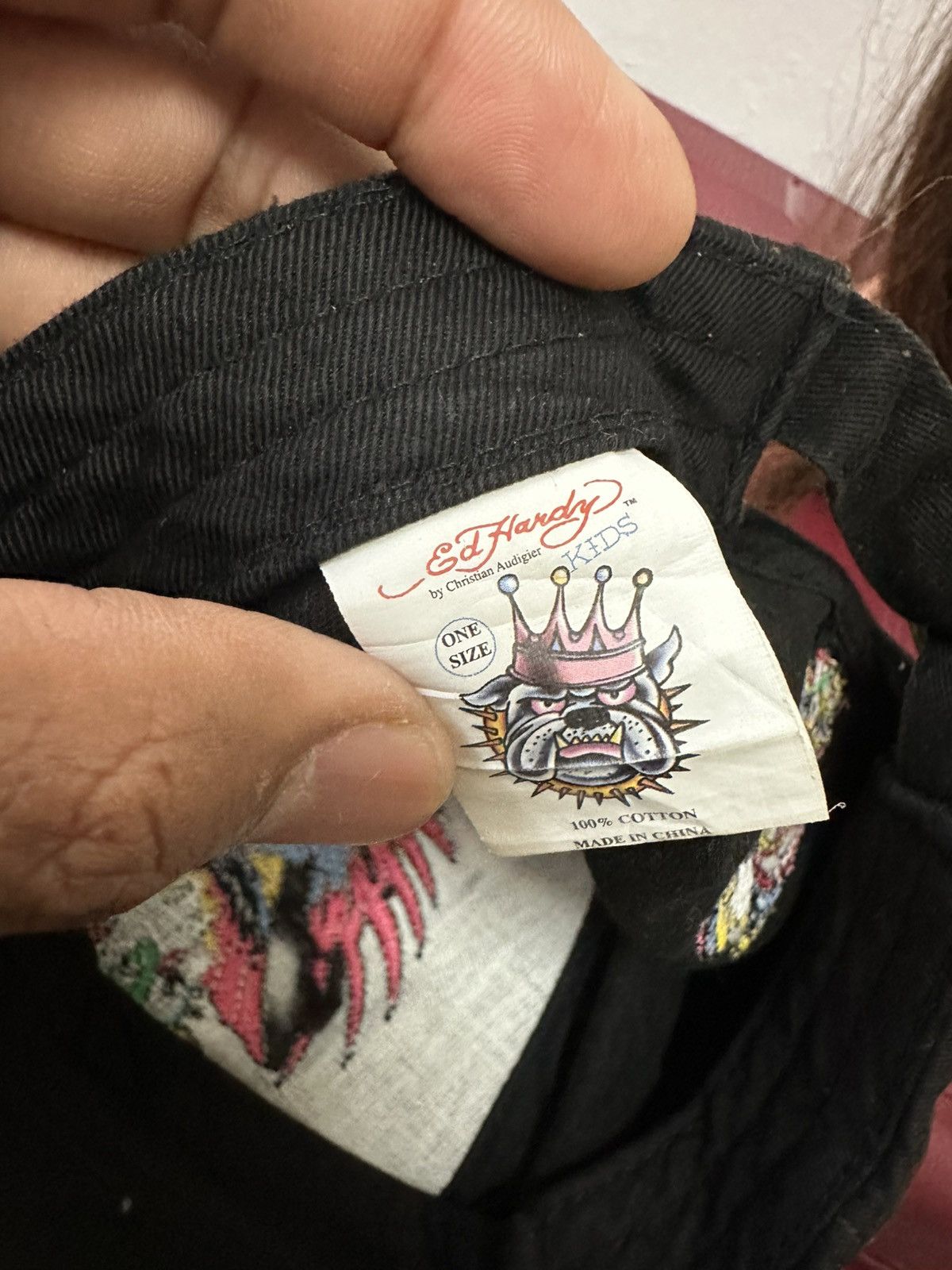 Ed Hardy Ed Hardy Kids Cap by Christian Audigier Vintage Tattoo Size ONE SIZE - 8 Thumbnail