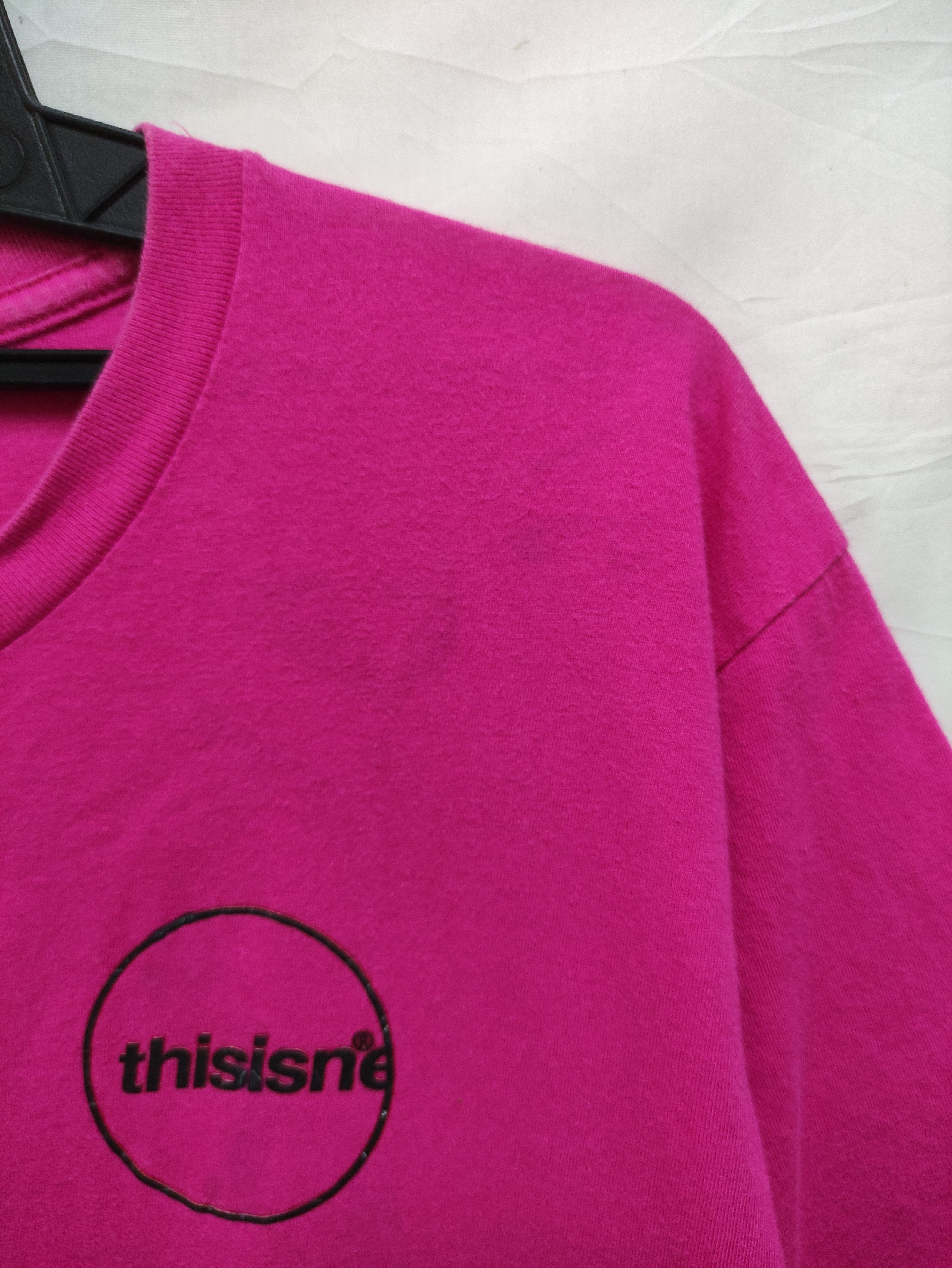 thisisneverthat thisisneverthat big logo pink t-shirt Size US L / EU 52-54 / 3 - 3 Thumbnail