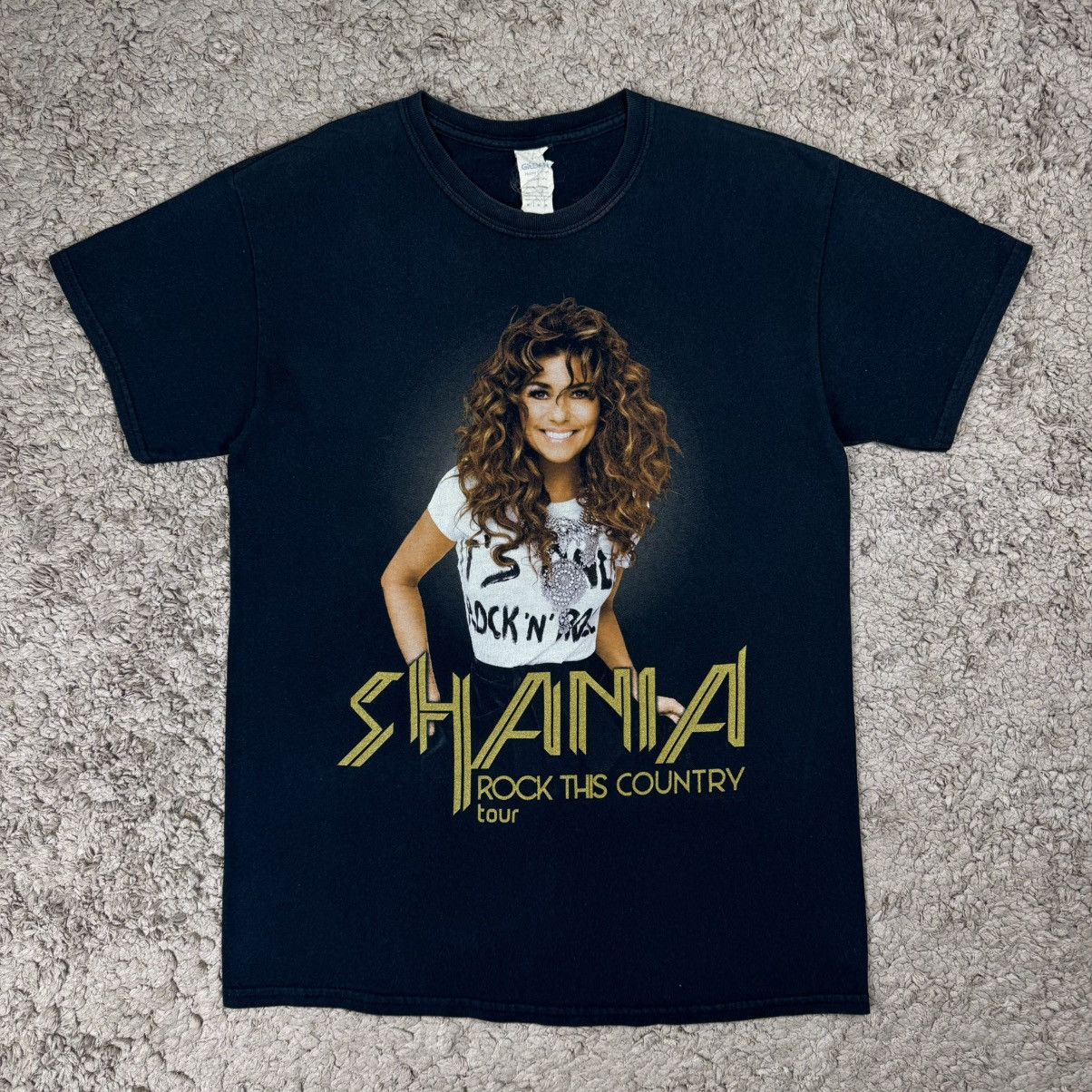 Band Tees Vintage Shania Twain Rock This Country Tour T-shirt Size US M / EU 48-50 / 2 - 1 Thumbnail